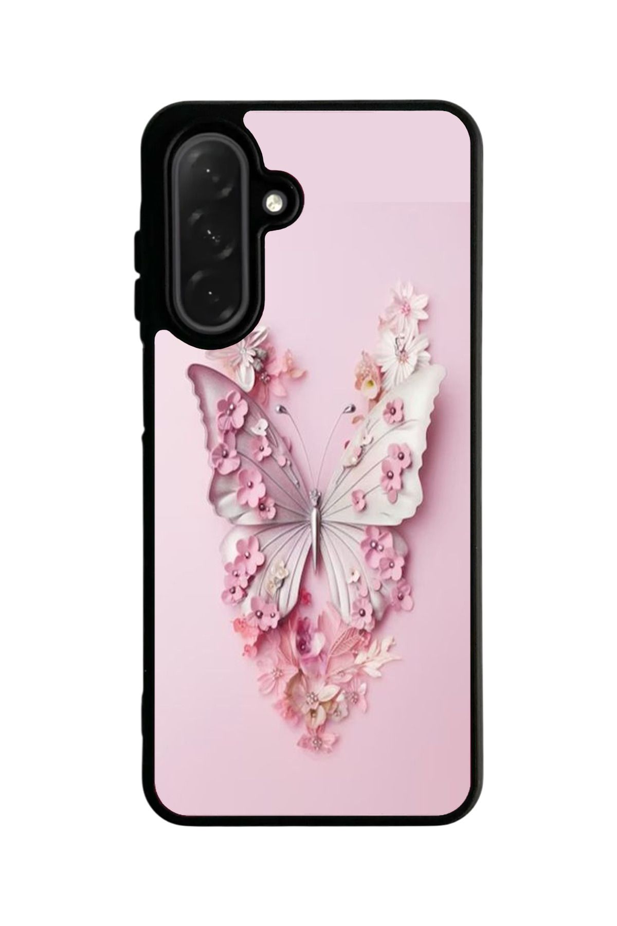 Aksel Kılıf Samsung Galaxy A26 Uyumlu Mat Siyah Kılıf, Yumuşak Silikon, Koruyucu, Şok Emici Kapak Kılıf