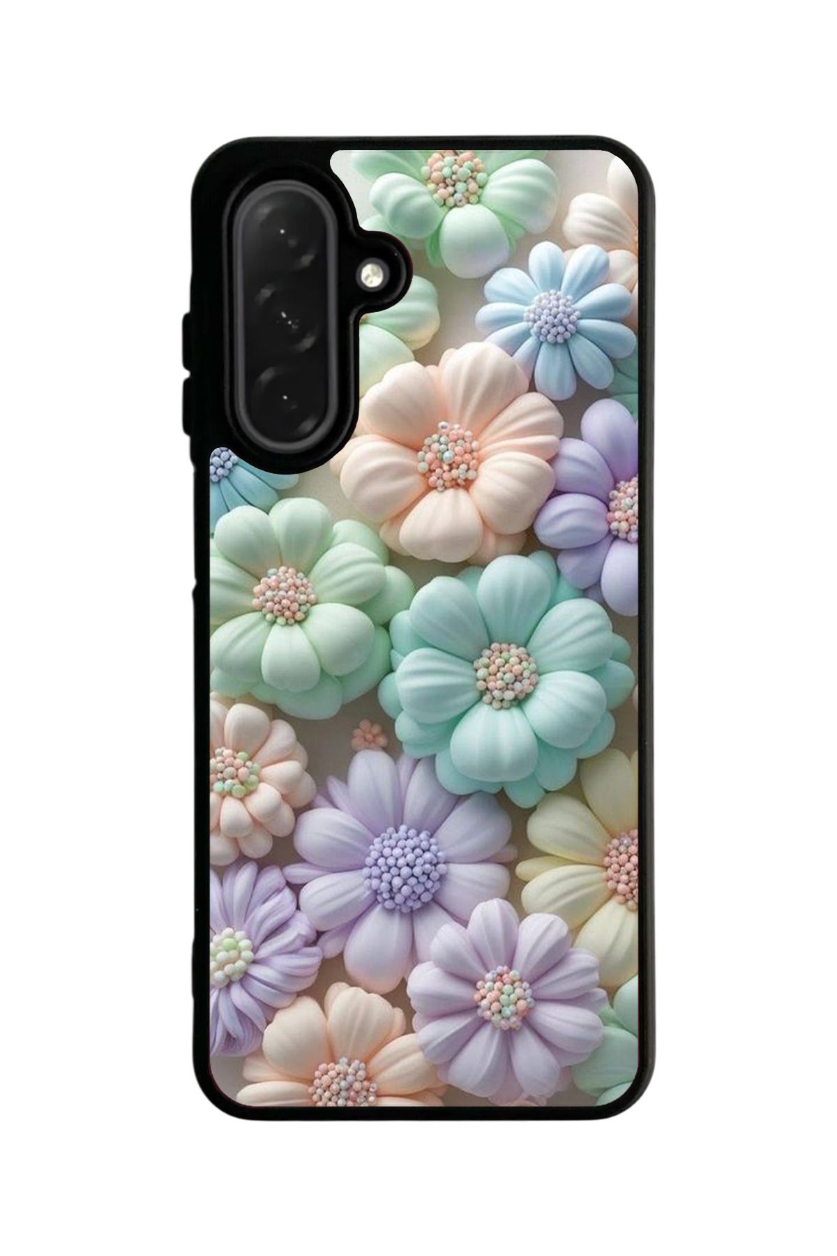 Aksel Kılıf Samsung Galaxy A26 Uyumlu Mat Siyah Kılıf, Yumuşak Silikon, Koruyucu, Şok Emici Kapak Kılıf