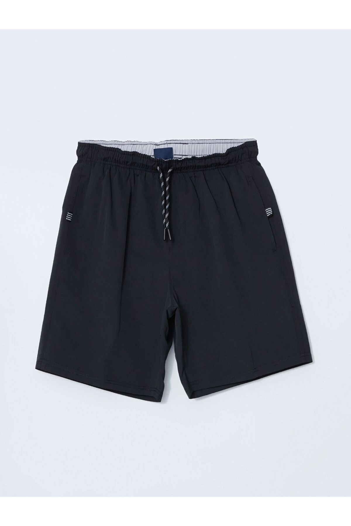 LC Waikiki LCW SWIMWEAR Siyah Kısa Boy Basic Erkek Deniz Şortu