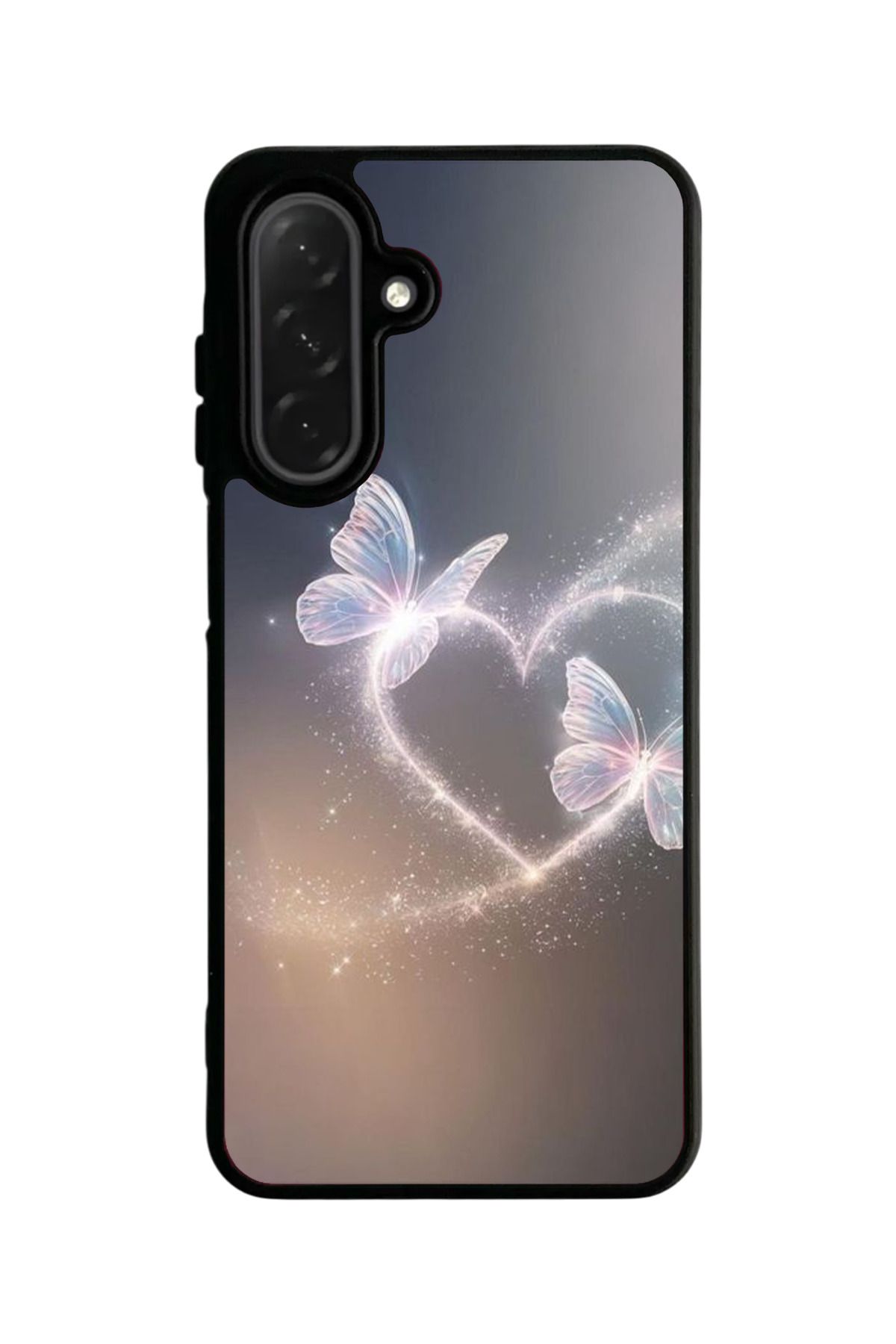 Aksel Kılıf Samsung Galaxy A26 Uyumlu Mat Siyah Kılıf, Yumuşak Silikon, Koruyucu, Şok Emici Kapak Kılıf