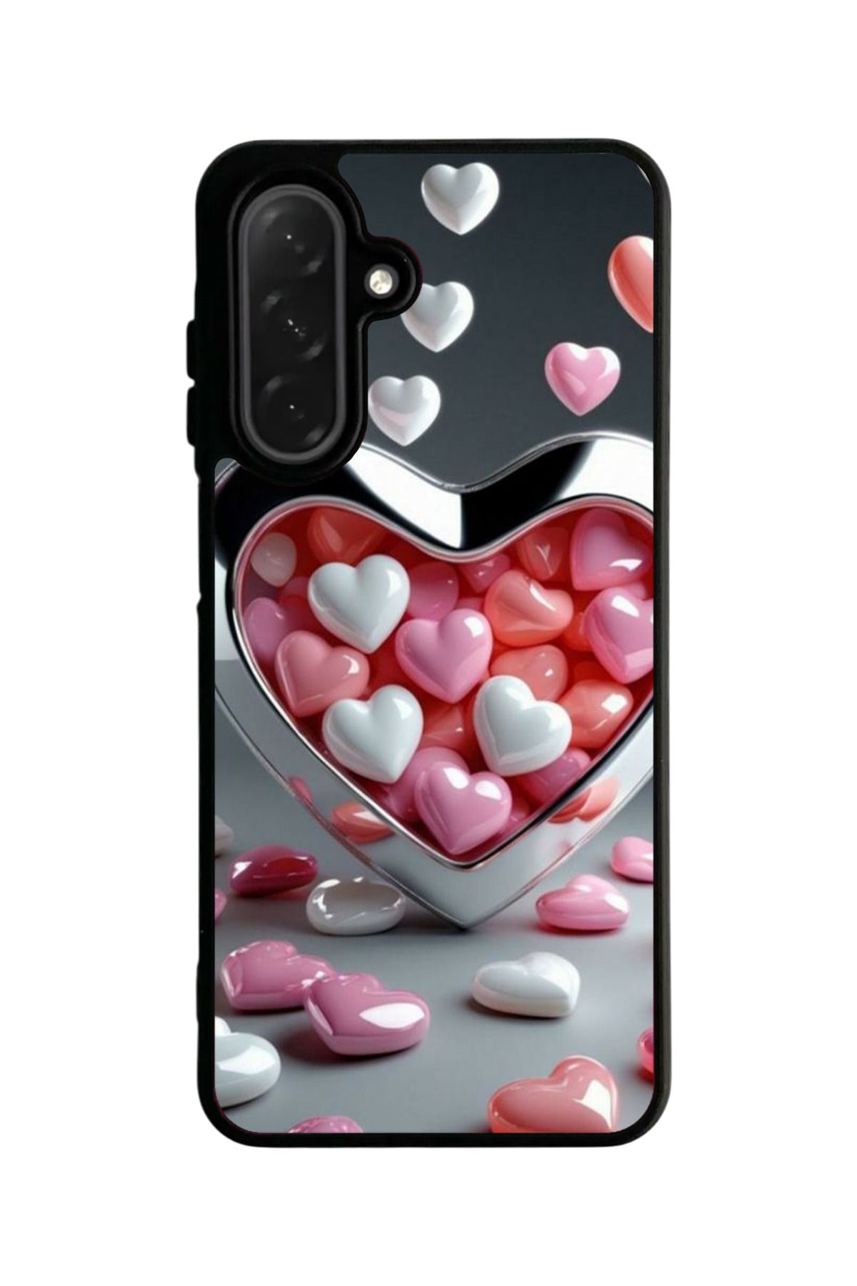 Aksel Kılıf Samsung Galaxy A56 Uyumlu Mat Siyah Kılıf – Yumuşak Silikon, Koruyucu, Şok Emici Kapak