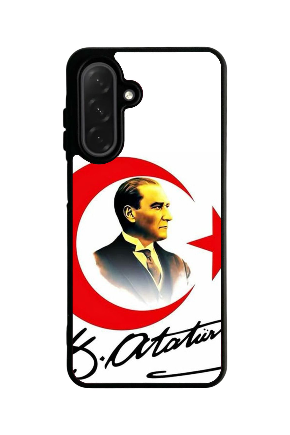 Aksel Kılıf Samsung Galaxy A26 Uyumlu Mat Siyah Kılıf, Yumuşak Silikon, Koruyucu, Şok Emici Kapak Kılıf