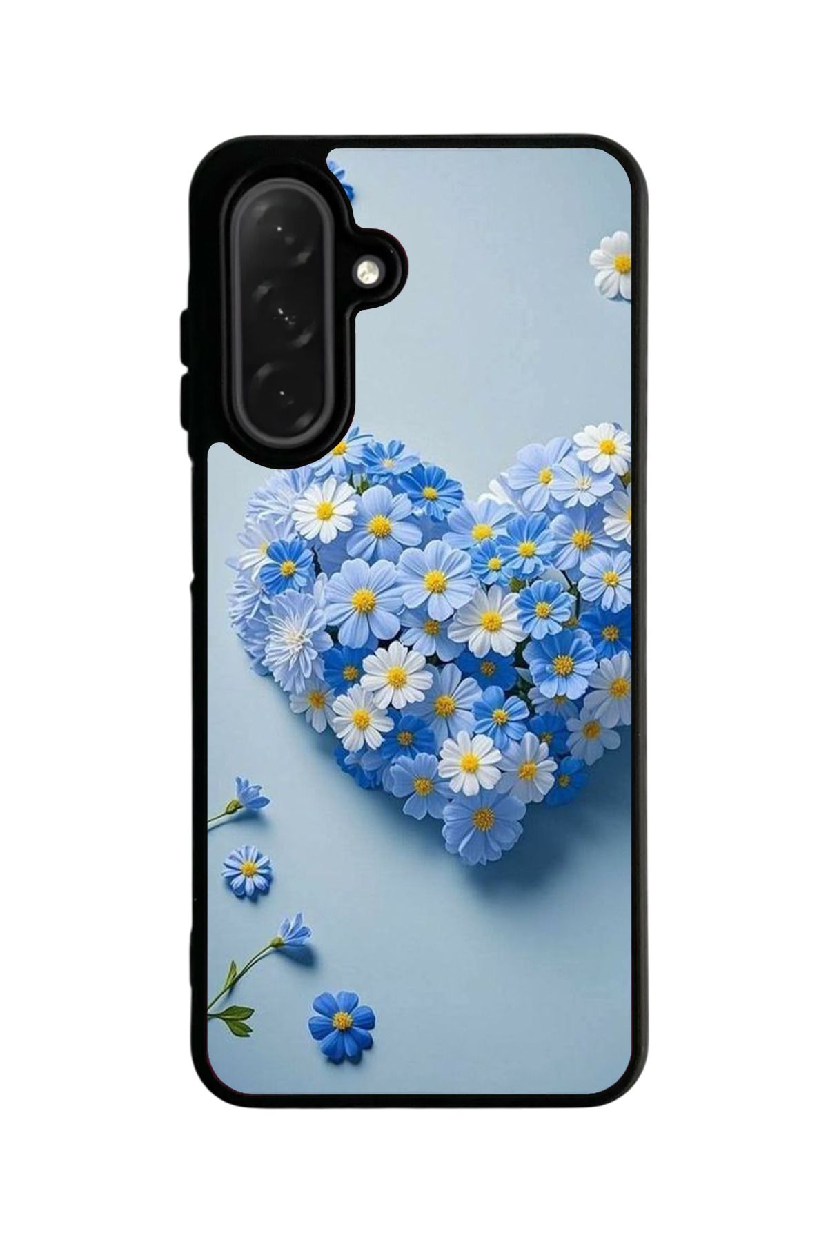 Aksel Kılıf Samsung Galaxy S24 FE Uyumlu Mat Siyah Kılıf – Yumuşak Silikon, Koruyucu, Şok Emici Kapak