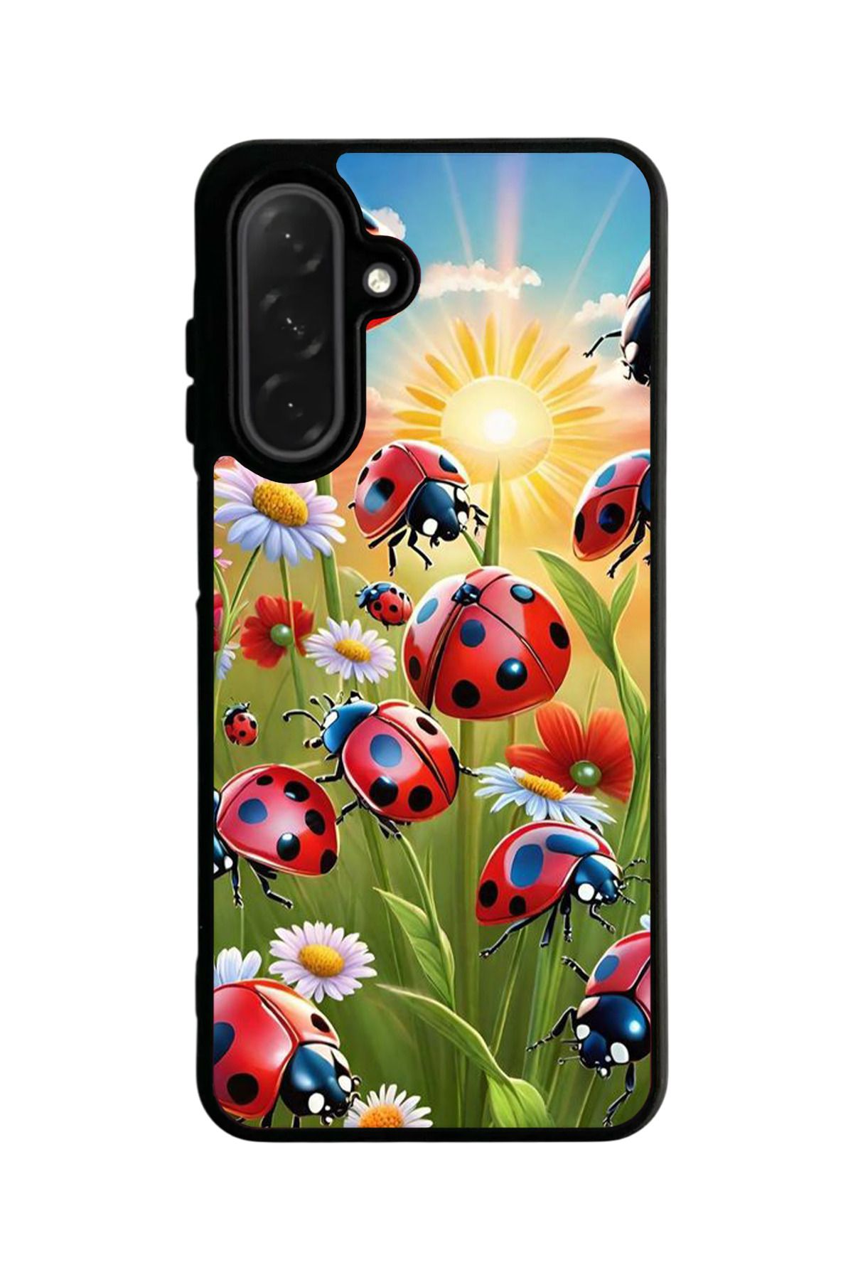 Aksel Kılıf Samsung Galaxy A56 Uyumlu Mat Siyah Kılıf – Yumuşak Silikon, Koruyucu, Şok Emici Kapak