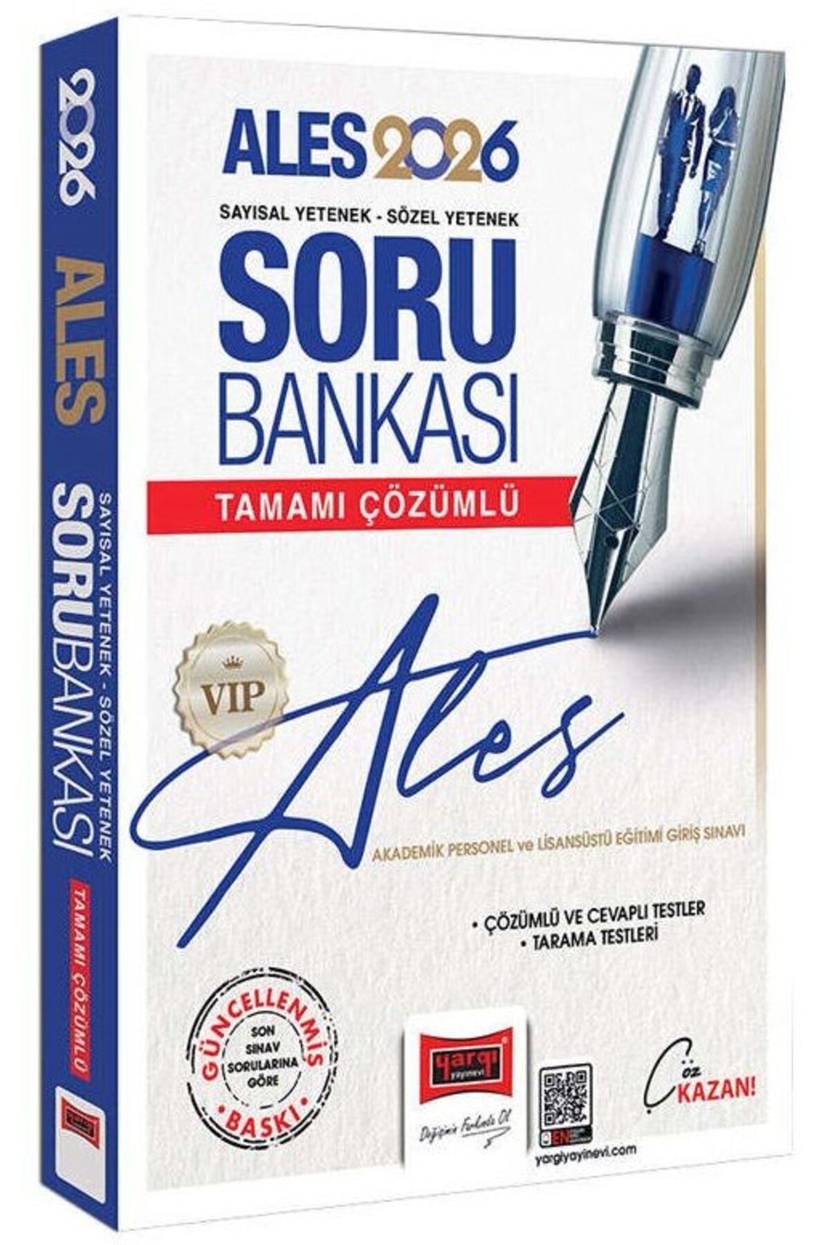 Yargı Yayınları Yargı 2026 ALES VIP Soru Bankası Çözümlü Yargı Yayınları