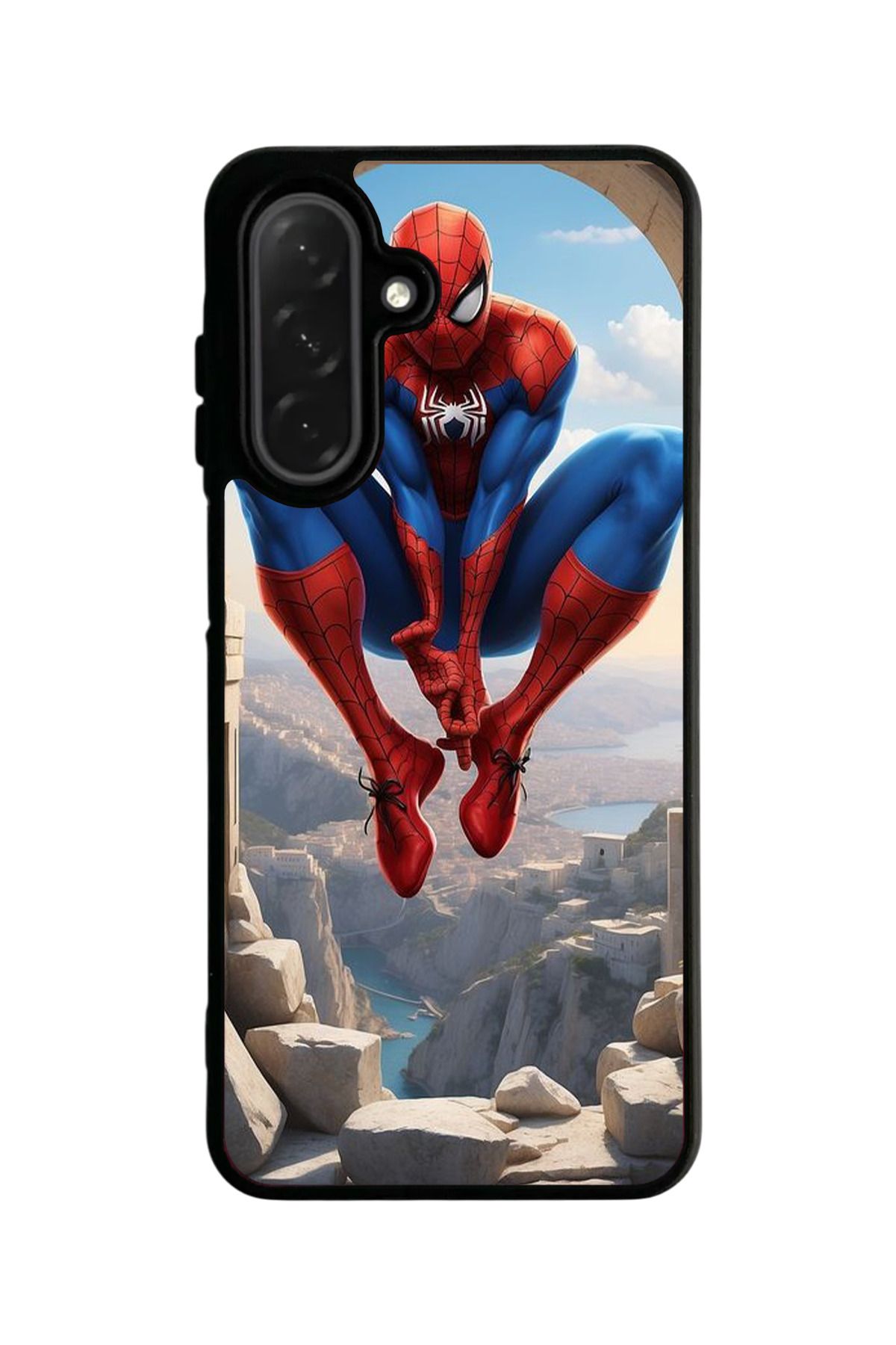 Aksel Kılıf Samsung Galaxy A56 Uyumlu Mat Siyah Kılıf – Yumuşak Silikon, Koruyucu, Şok Emici Kapak