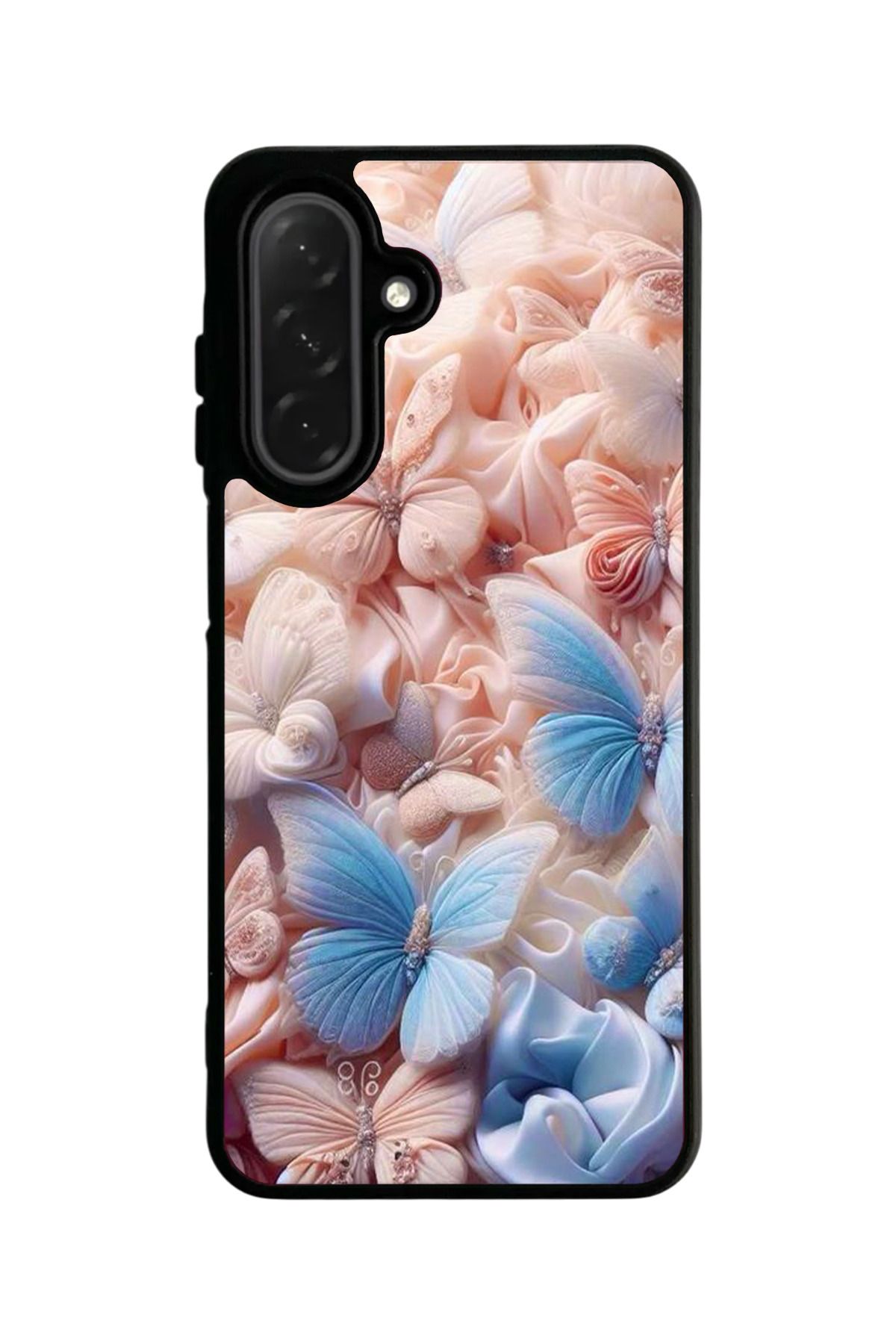 Aksel Kılıf Samsung Galaxy S24 FE Uyumlu Mat Siyah Kılıf – Yumuşak Silikon, Koruyucu, Şok Emici Kapak