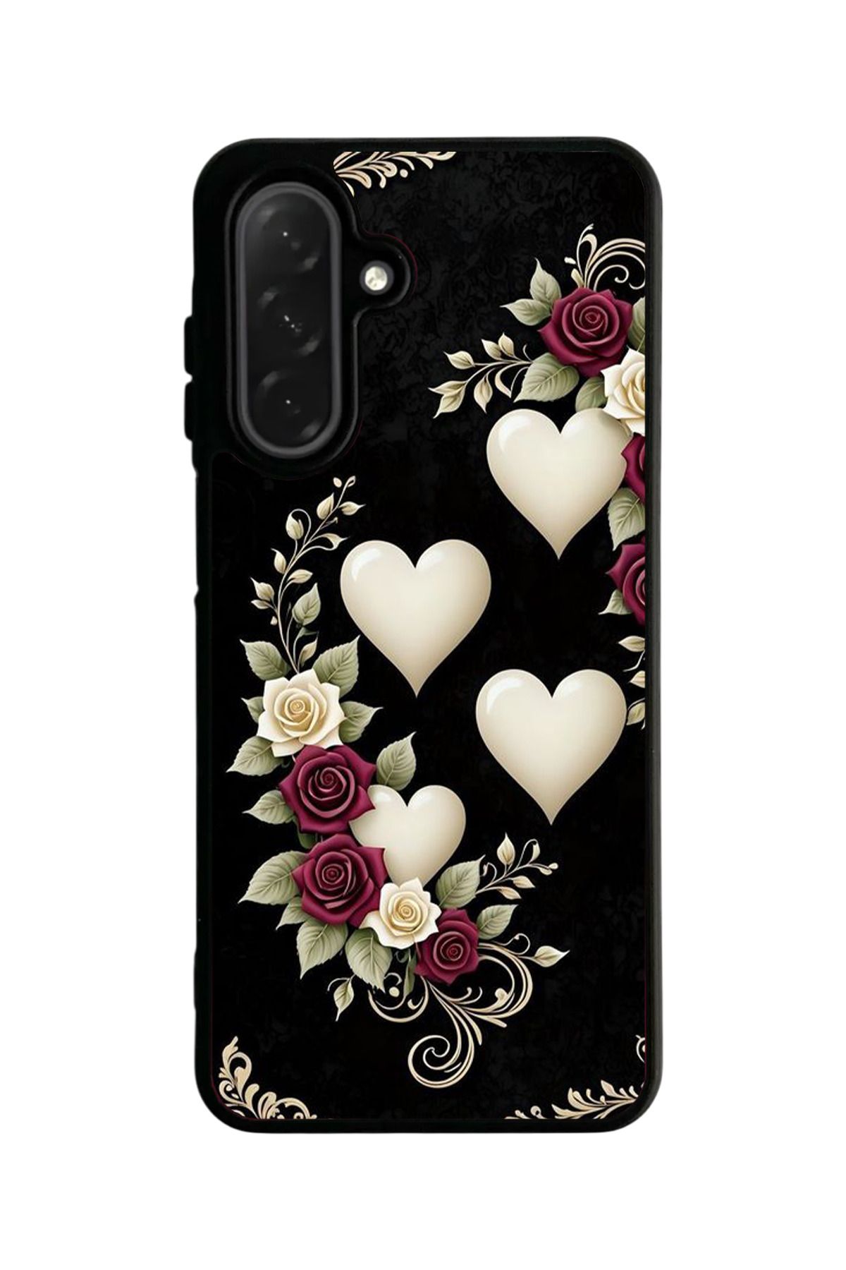 Aksel Kılıf Samsung Galaxy A26 Uyumlu Mat Siyah Kılıf, Yumuşak Silikon, Koruyucu, Şok Emici Kapak Kılıf