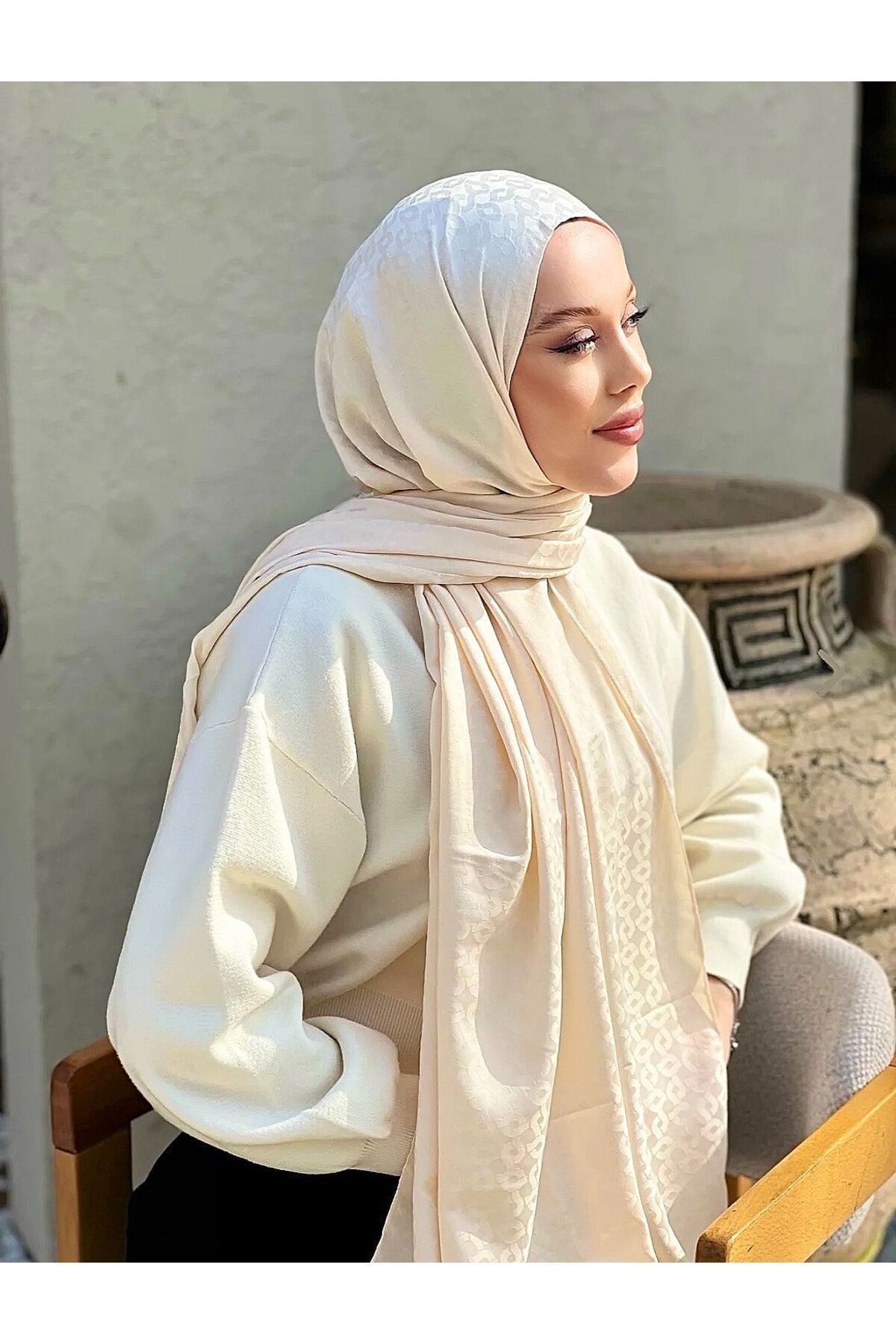 MODA İPEKSİ JAKAR SERİSİ LİNN DESEN ŞAL