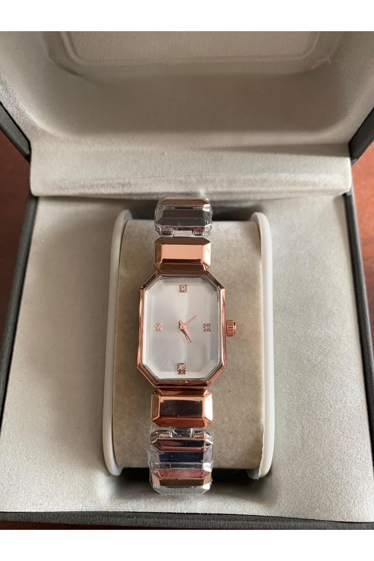 Choppers Yeni Sezon Vintage Rose Gold Renk Çelik Kadın Kol Saati