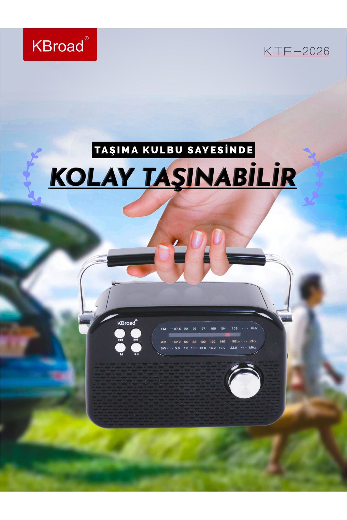 Dexxony Premium Nostaljik Radyo, Bluetoothlu Fm Radyo, Taşınabilir Kablosuz Hoparlör (Videolu Ürün)