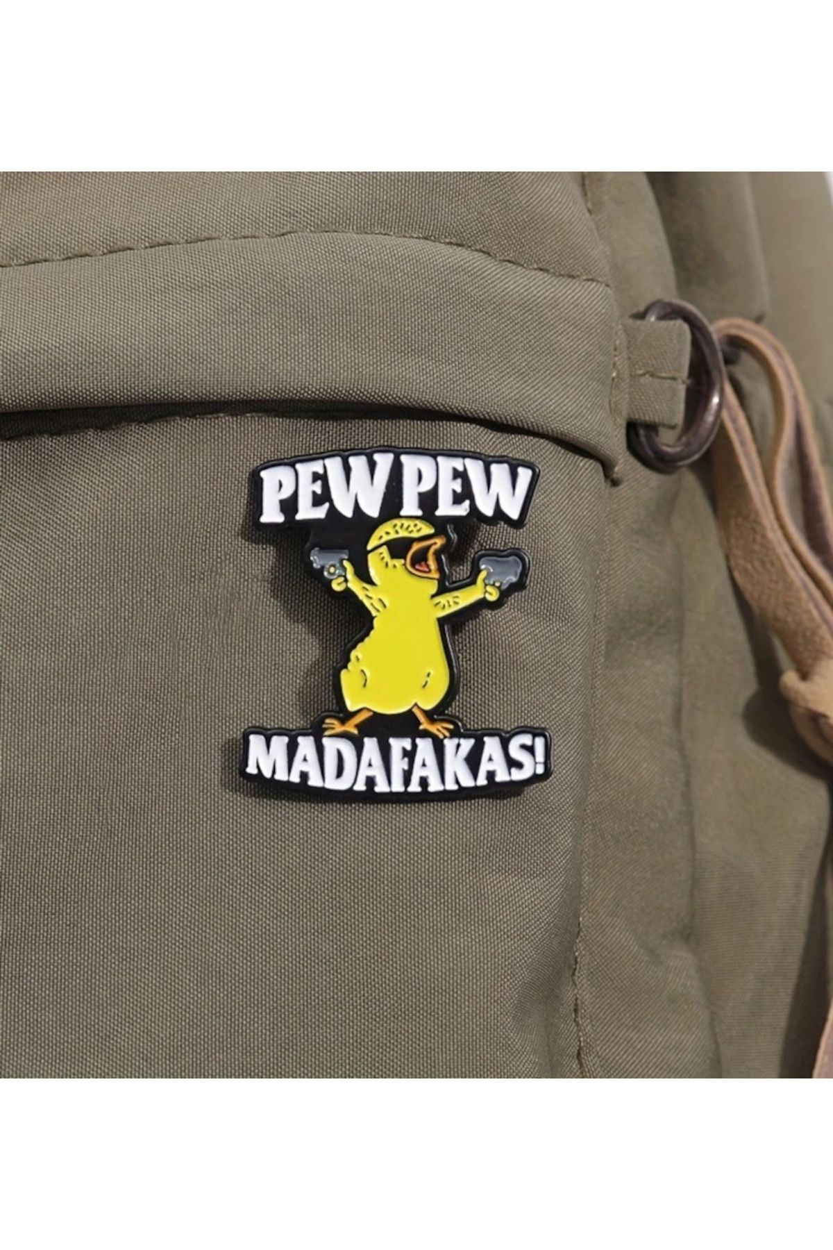 Modaadresiniz Pew Pew Pinli Broş