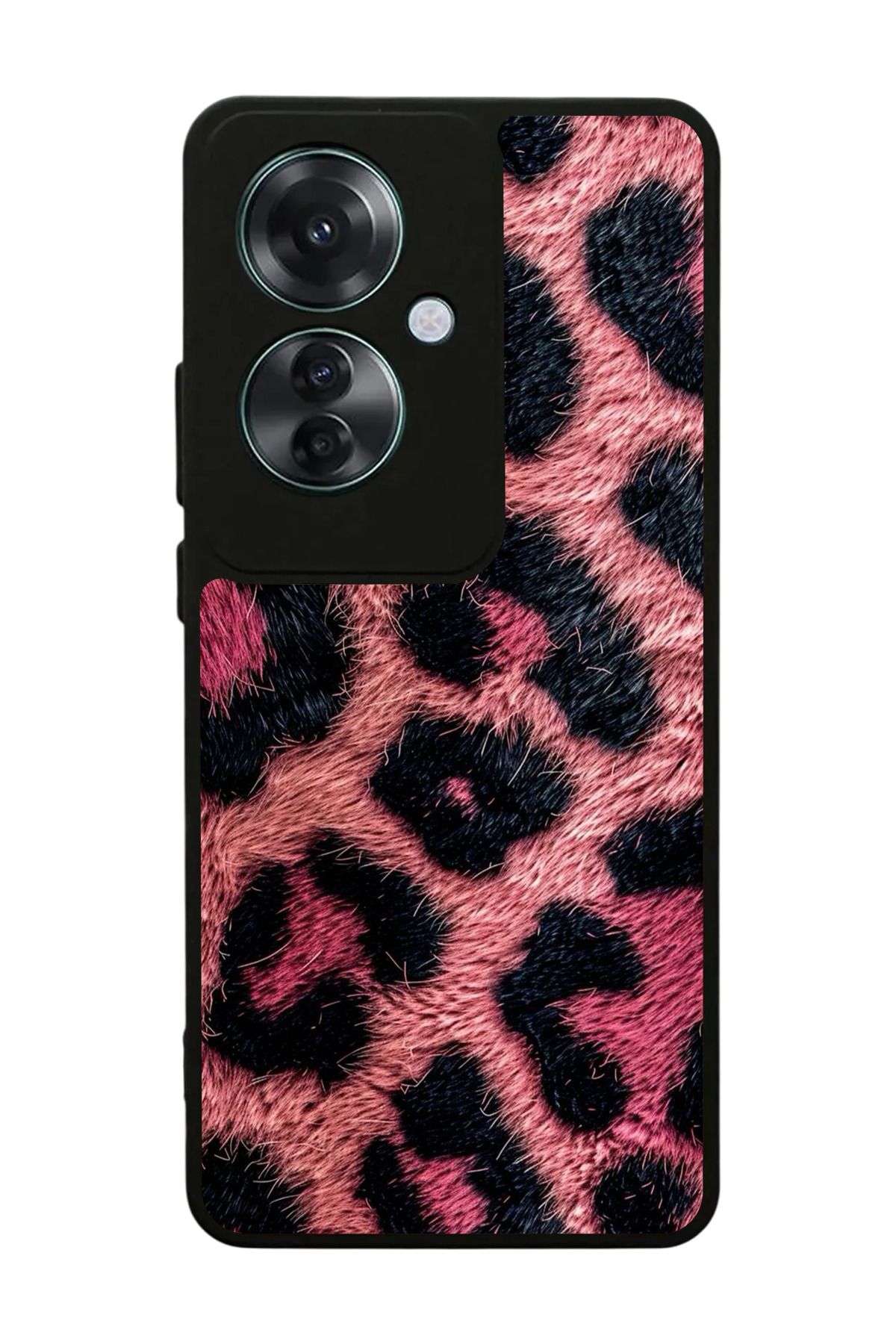 OPPO Reno 11F Uyumlu Mat Siyah Kılıf – Yumuşak Silikon, Koruyucu, Şok Emici Kapak