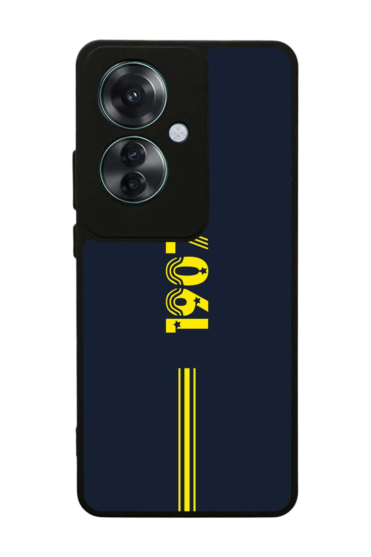 OPPO Reno 11F Uyumlu Mat Siyah Kılıf – Yumuşak Silikon, Koruyucu, Şok Emici Kapak