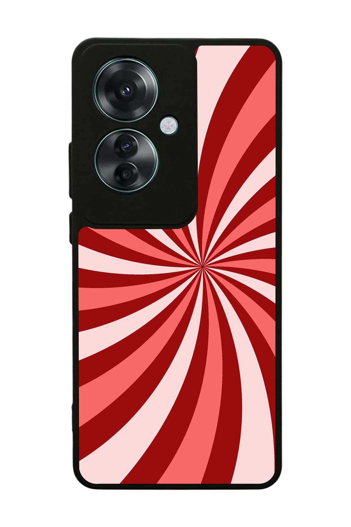 OPPO Reno 11F Uyumlu Mat Siyah Kılıf – Yumuşak Silikon, Koruyucu, Şok Emici Kapak