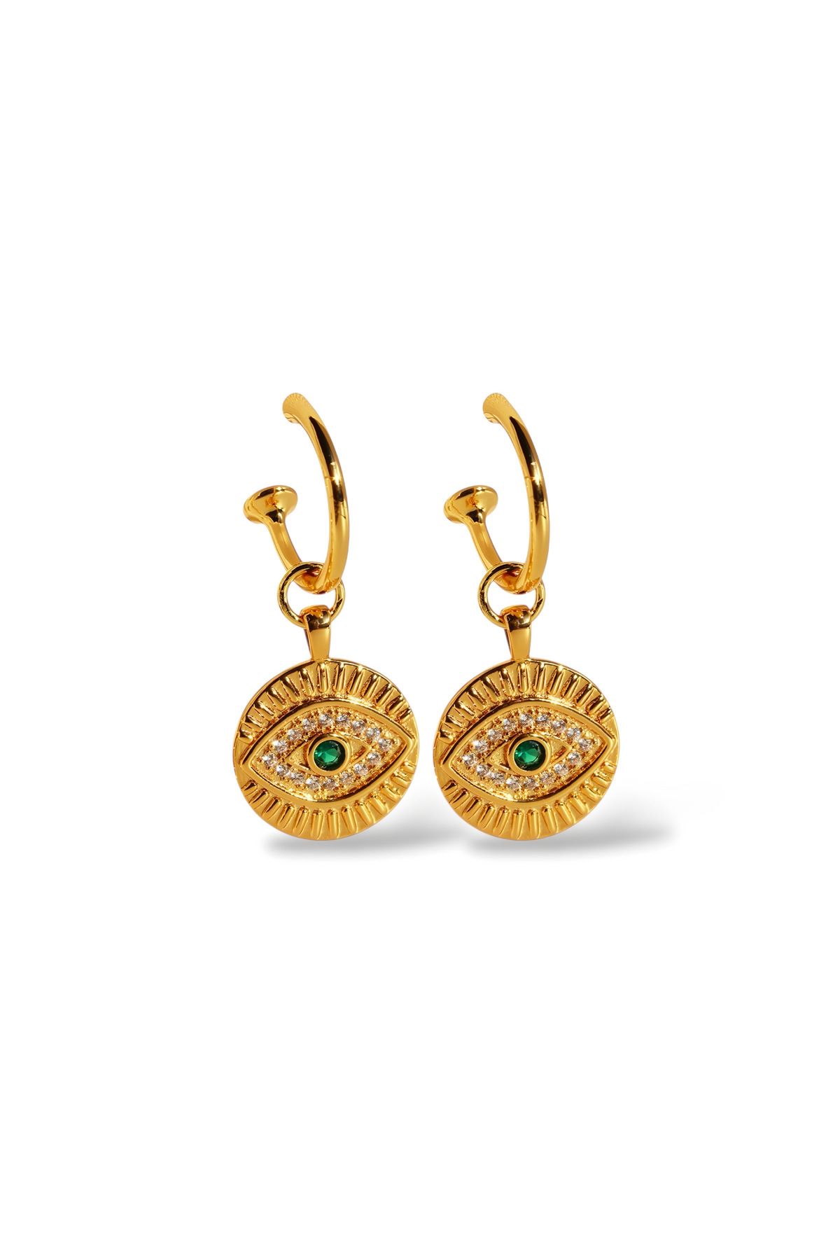 la nuit jewellery Tidal Göz Küpe