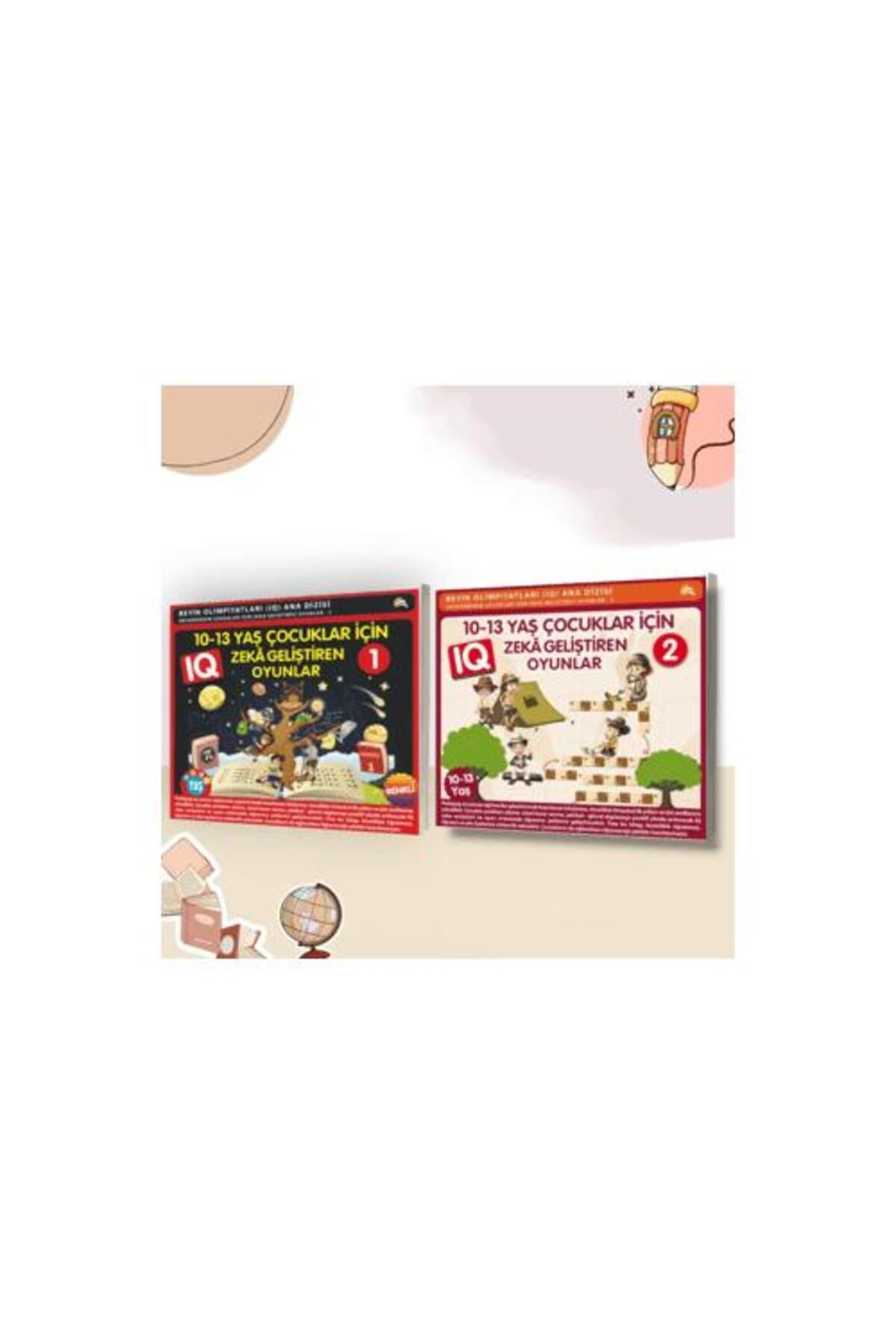 Ekinoks Yayın Grubu 10 13 Yaş Çocuklar için Zeka Geliştiren Oyunlar (2 Kitap)