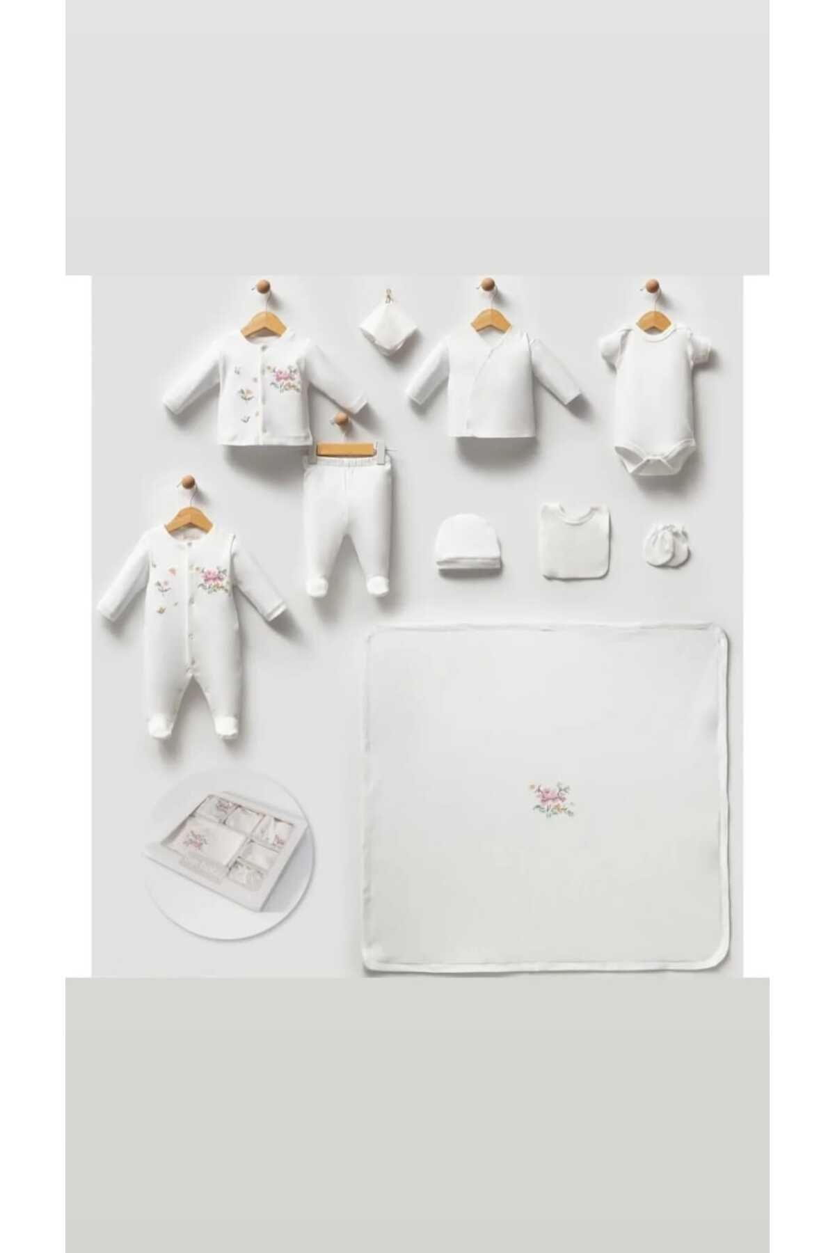 Bip Baby Gül Kanaviçeli 10'lu Hastane Set (0.3 ay)
