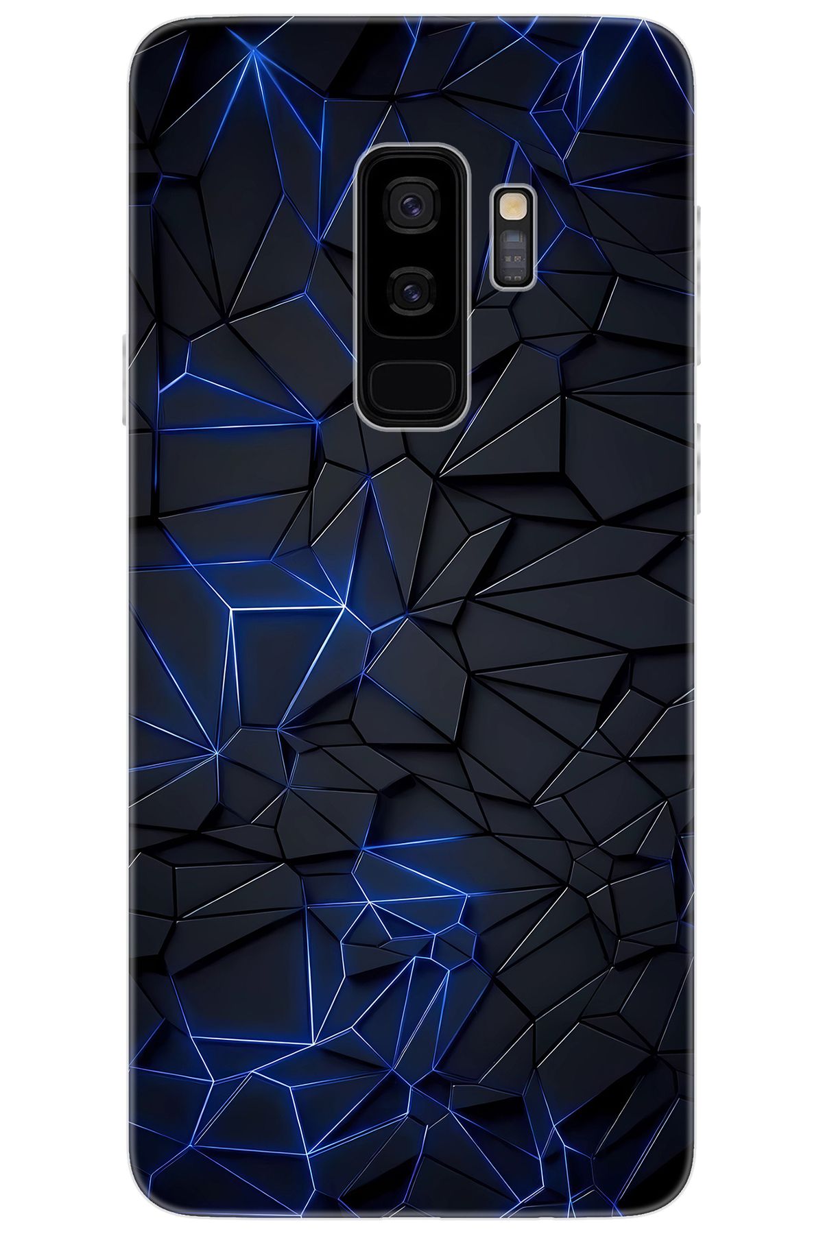 Ceppare Samsung Galaxy S9 PLUS (SM-G965F) Uyumlu Kılıf Desenli Silikon Prizmatik Tasarım STK:667 CP-E4JriA5
