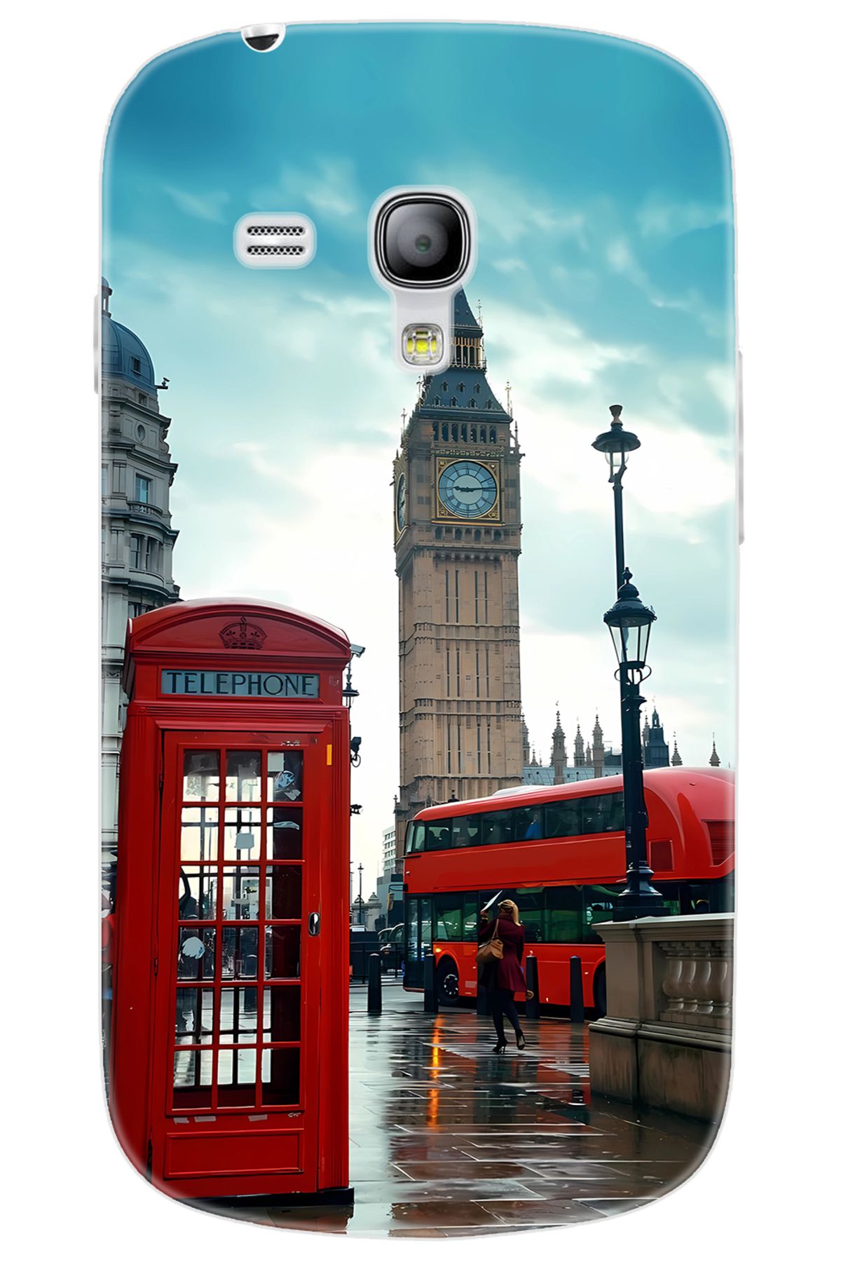 Ceppare Samsung Galaxy S3 Mini (GT-I8190) Uyumlu Kılıf Silikon Big Bang Telefon Kulubesi S:1016 CP-KxeUgYA