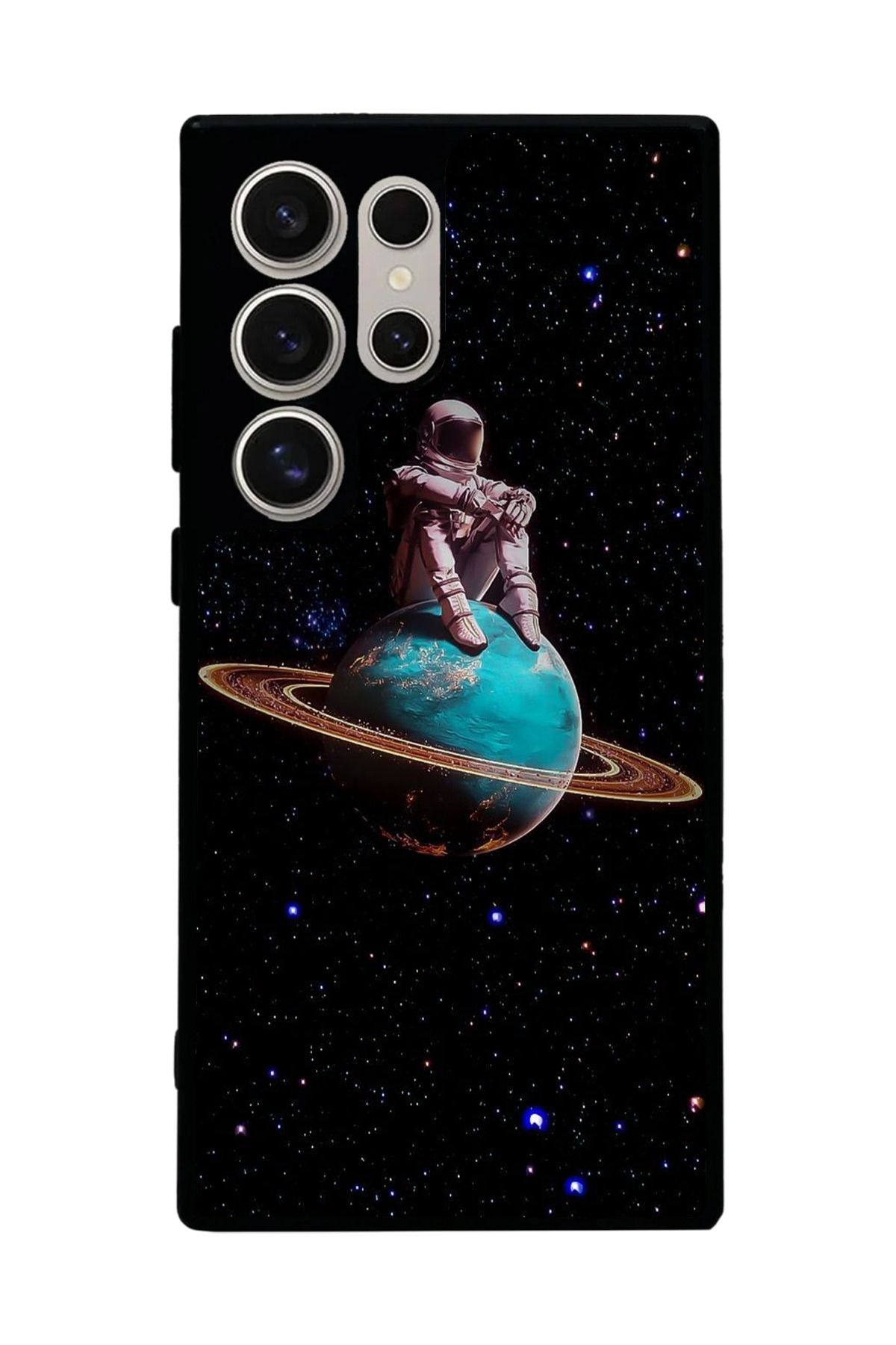 BGAKSESUAR Samsung Galaxy S24 Ultra Uyumlu Mat Siyah Kılıf – Yumuşak Silikon, Koruyucu, Şok Emici Kapak