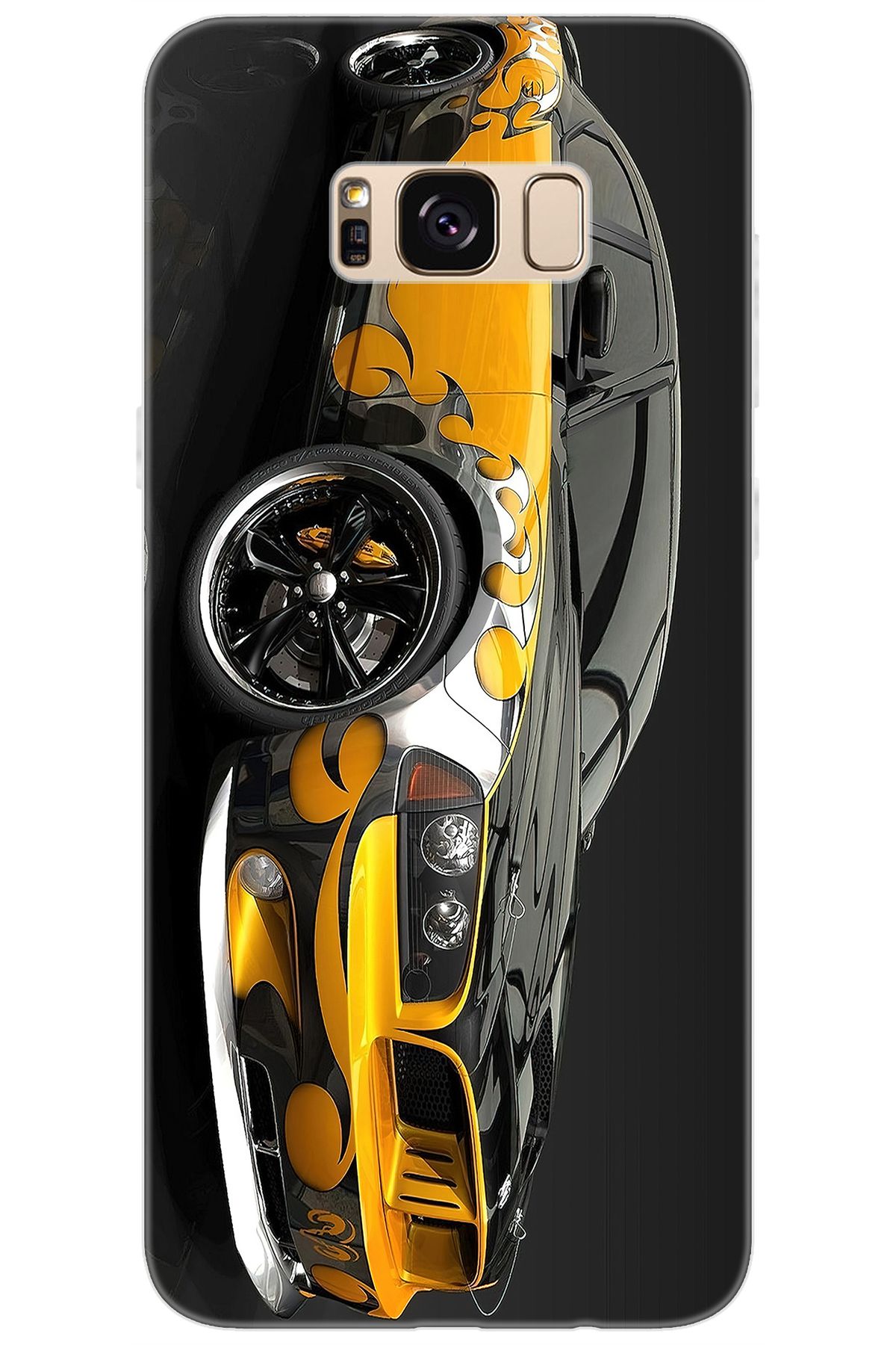 Ceppare Samsung Galaxy S8 PLUS (SM-G955F) Uyumlu Kılıf Desenli Silikon Carros Velozes STK:292 CP-1vUWwN3