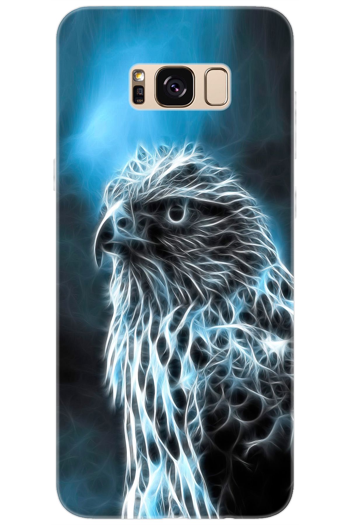 Ceppare Samsung Galaxy S8 PLUS (SM-G955F) Uyumlu Kılıf Desen Baskılı Silikon Şahin STK:196 CP-qawuZia