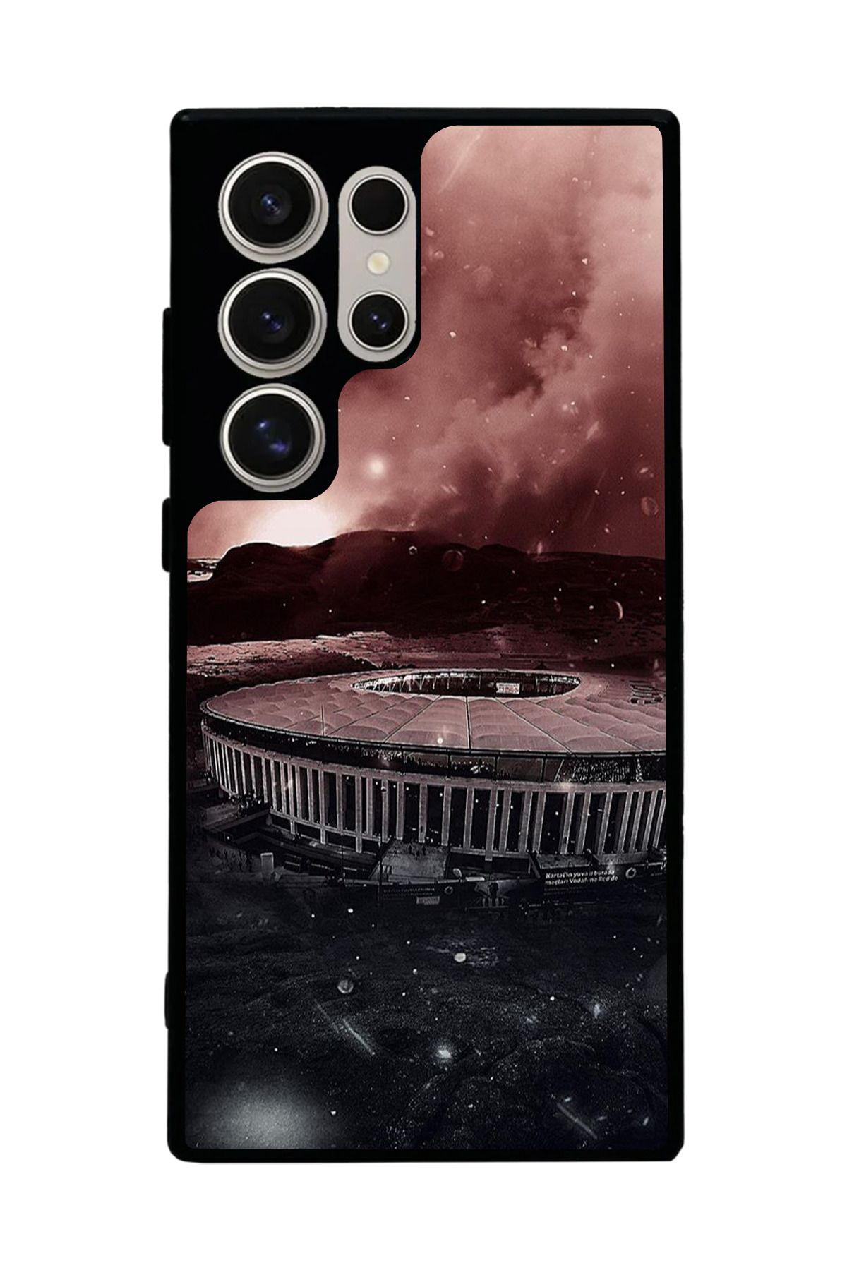 BGAKSESUAR Samsung Galaxy S22 Ultra Uyumlu Mat Siyah Kılıf – Yumuşak Silikon, Koruyucu, Şok Emici Kapak