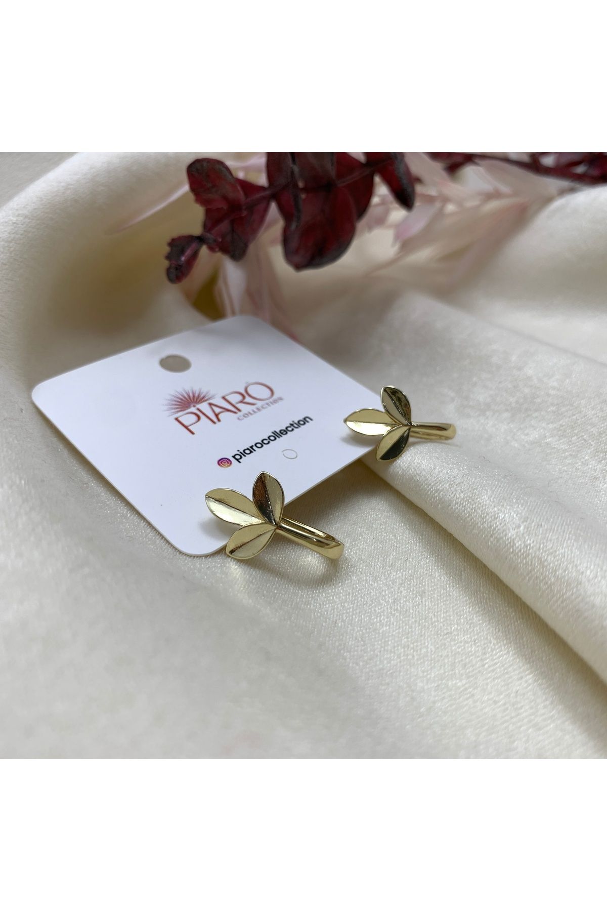 Piaro Collection Yaprak Halka Küpe