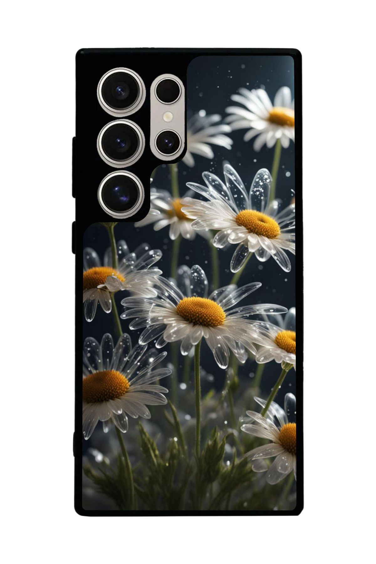 BGAKSESUAR Samsung Galaxy S22 Ultra Uyumlu Mat Siyah Kılıf – Yumuşak Silikon, Koruyucu, Şok Emici Kapak