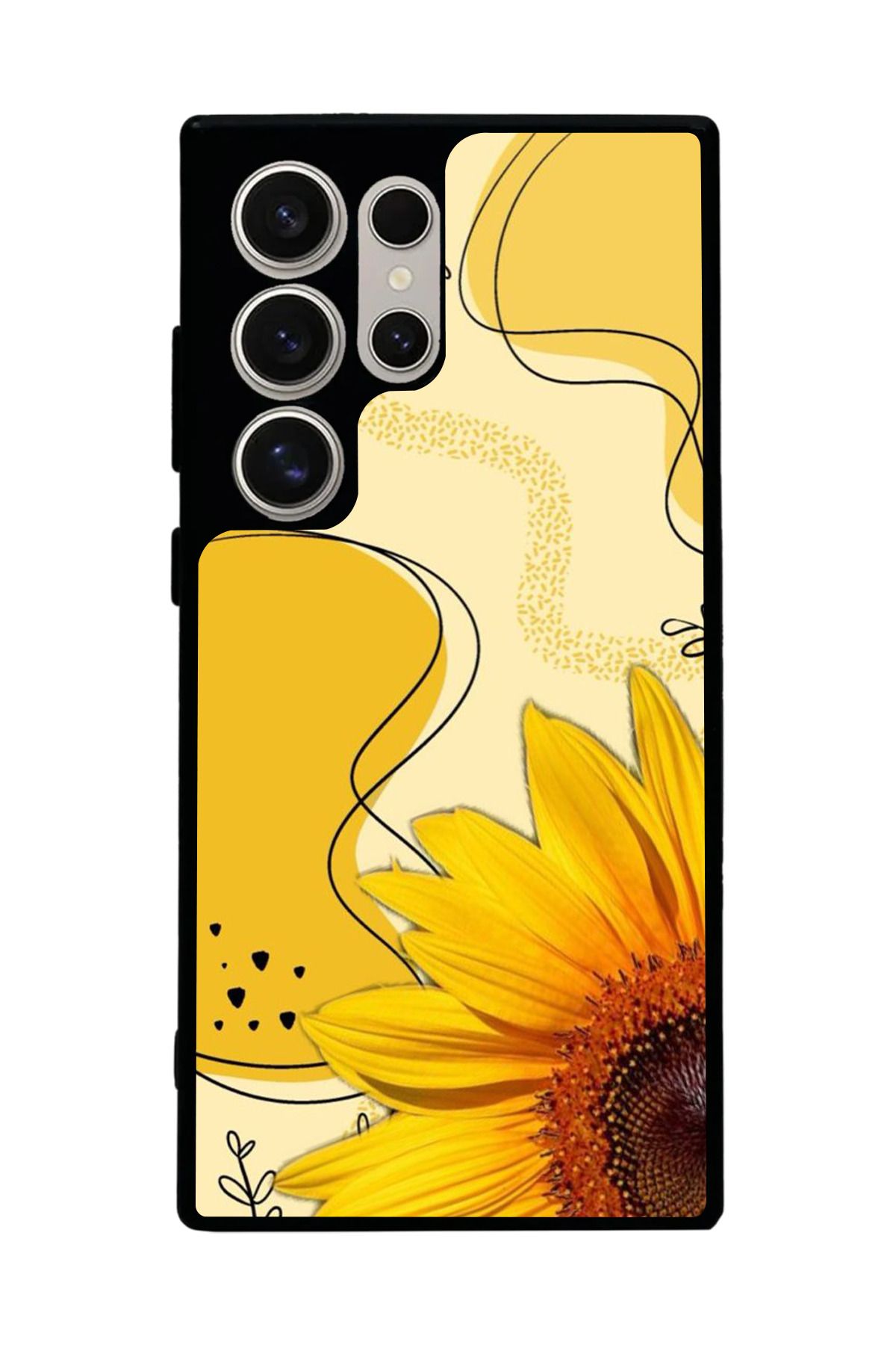 BGAKSESUAR Samsung Galaxy S22 Ultra Uyumlu Mat Siyah Kılıf – Yumuşak Silikon, Koruyucu, Şok Emici Kapak