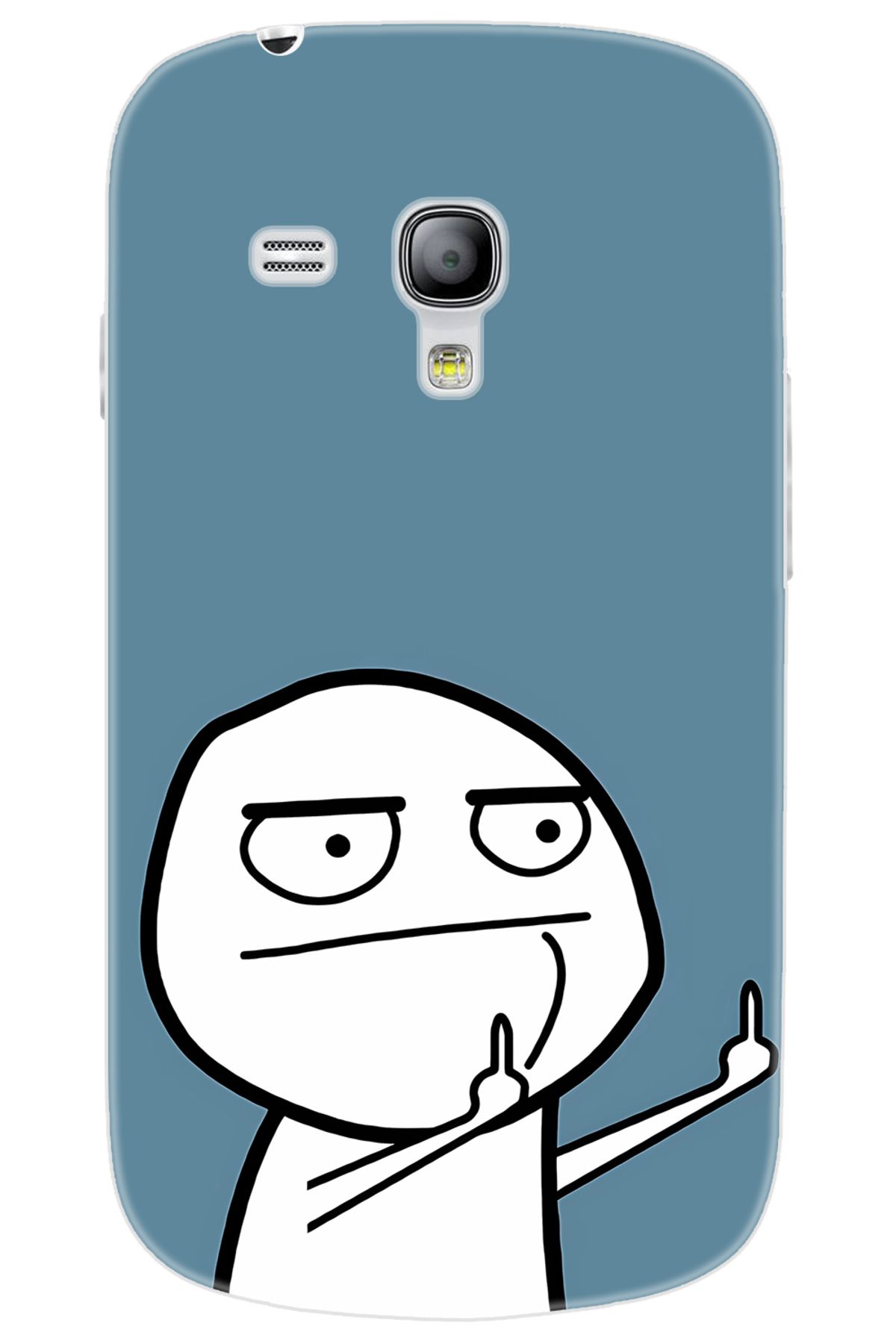 Ceppare Samsung Galaxy S3 Mini (GT-I8190) Uyumlu Kılıf Desen Baskılı Silikon Cute STK:1011 CP-lNIQ8Ld