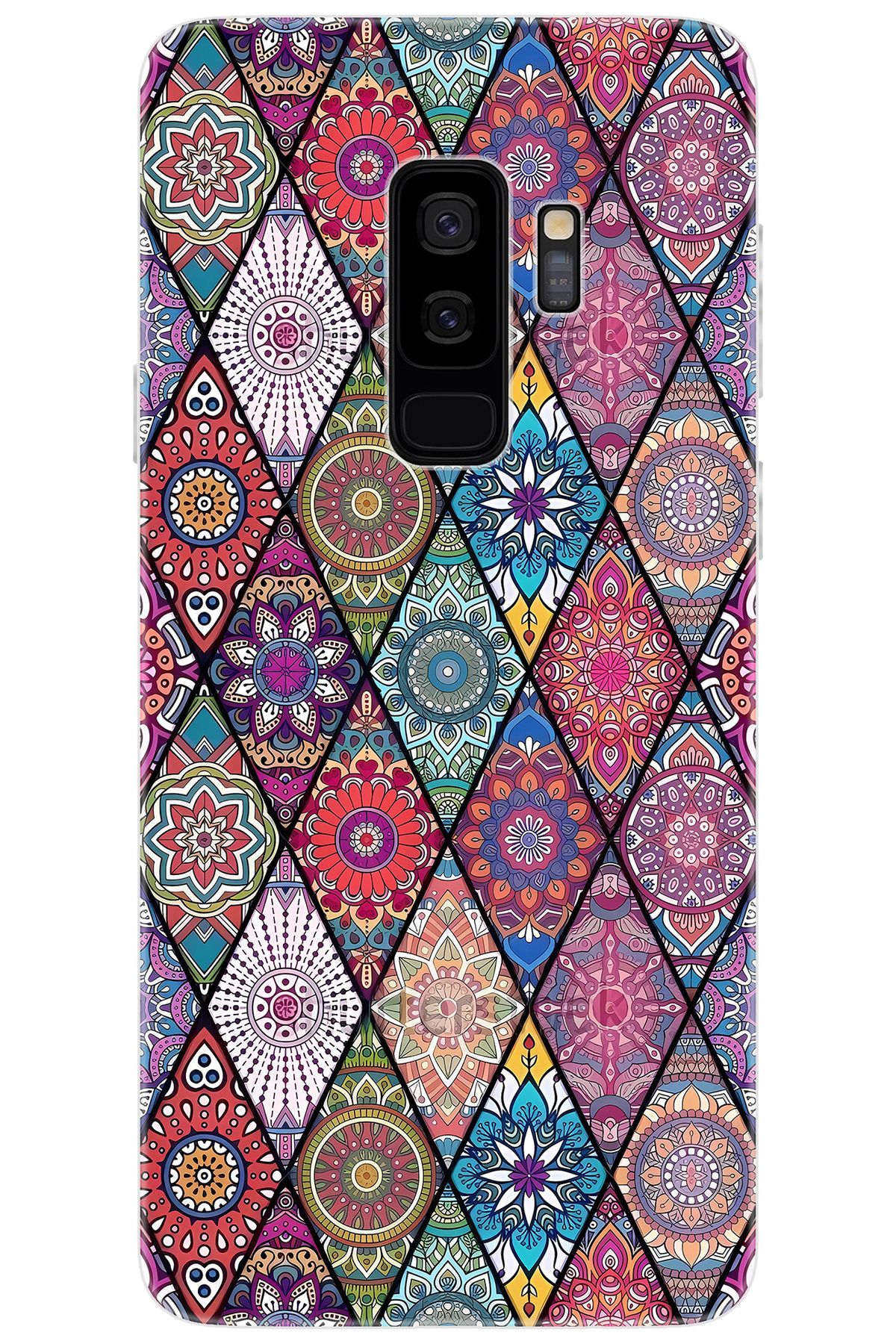 Ceppare Samsung Galaxy S9 PLUS (SM-G965F) Uyumlu Kılıf Desen Baskı Silikon Kilim Tasarım STK:660 CP-H8LWxw5