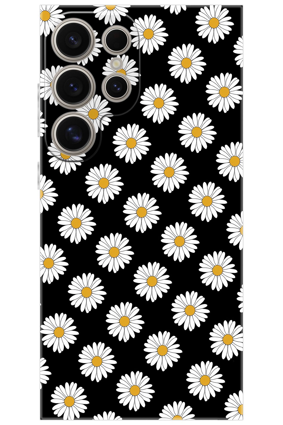 Ceppare Samsung Galaxy S24 ULTRA (SM-S928B) Uyumlu Kılıf Desenli Silikon Papatya Serisi STK:634 CP-pRSu52W