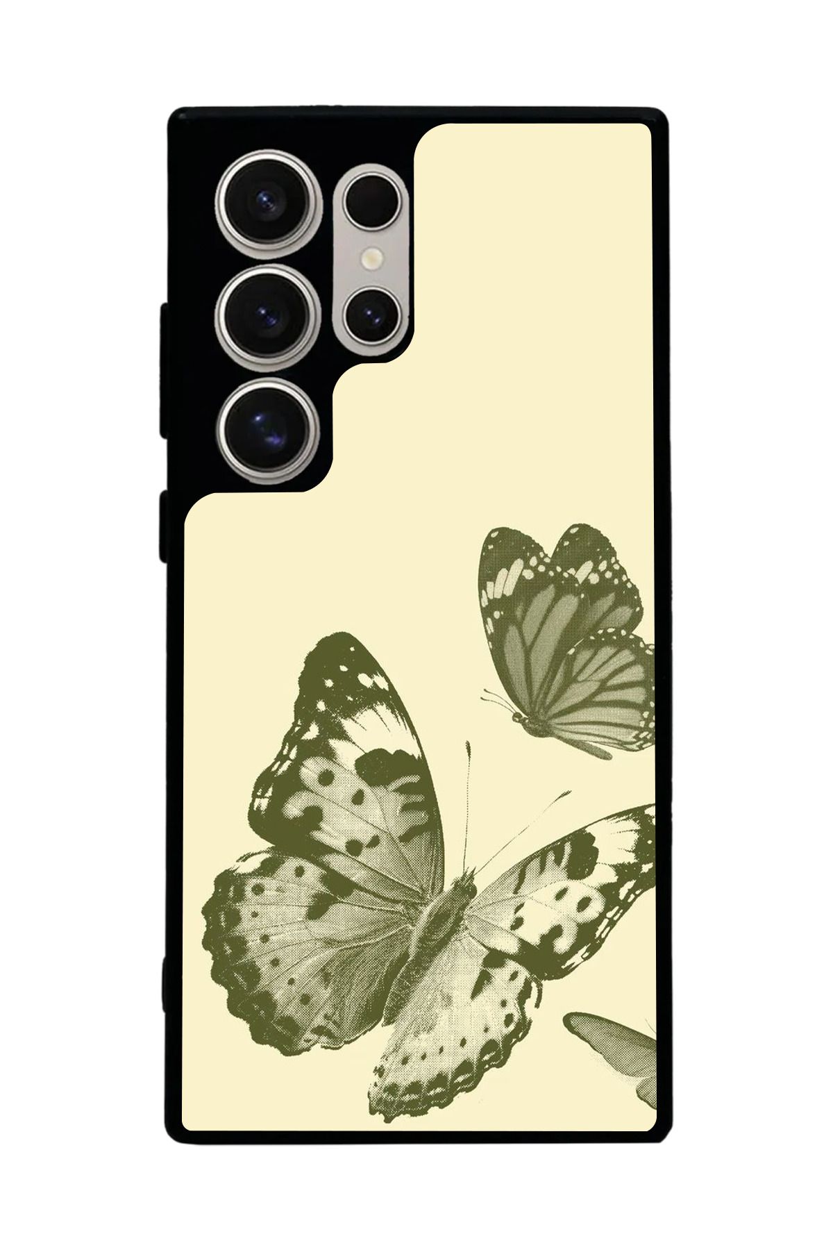 BGAKSESUAR Samsung Galaxy S22 Ultra Uyumlu Mat Siyah Kılıf – Yumuşak Silikon, Koruyucu, Şok Emici Kapak