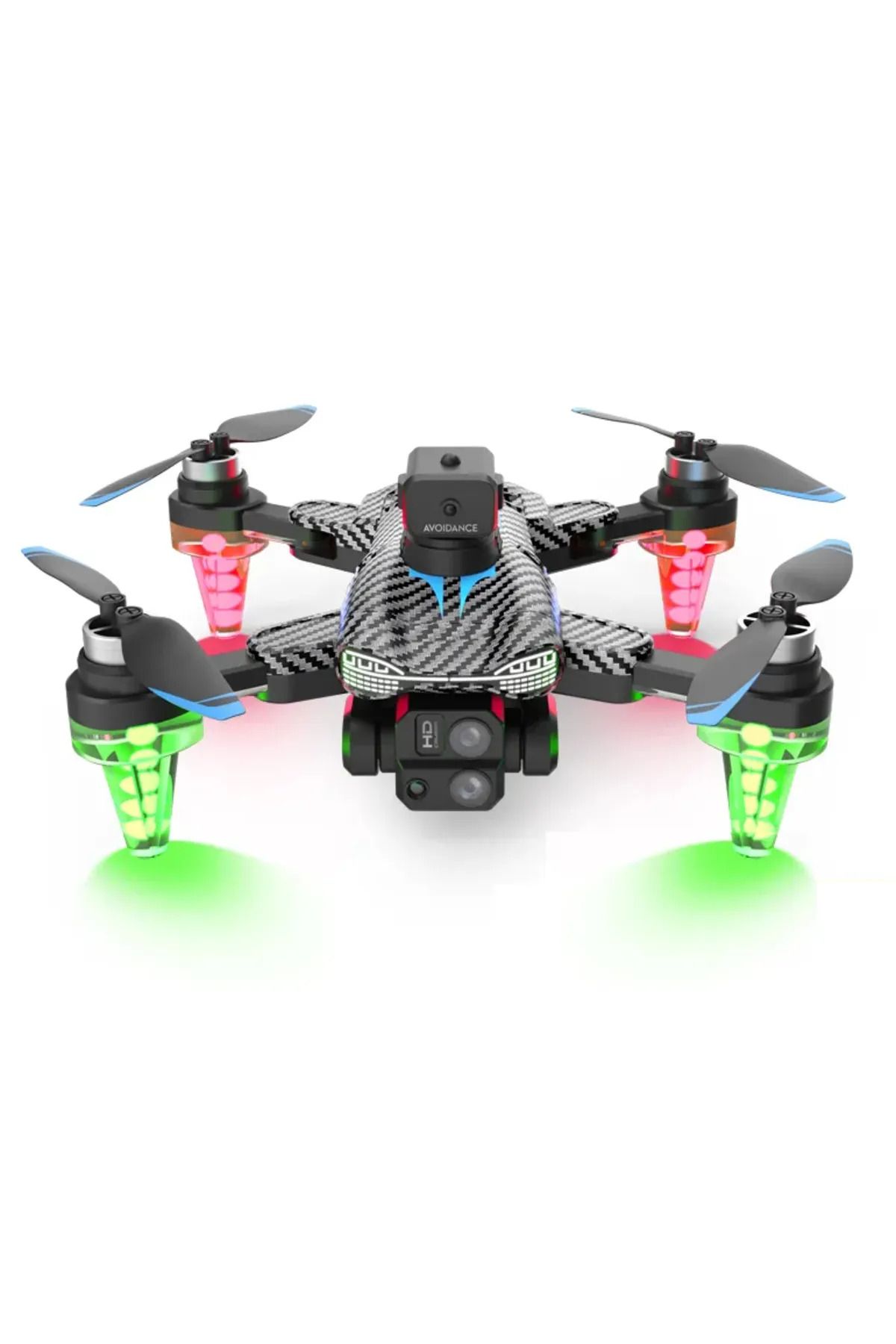 collazer C19S HD Dual 360 Kamera Katlanabilir Çantalı Drone Seti Karbon