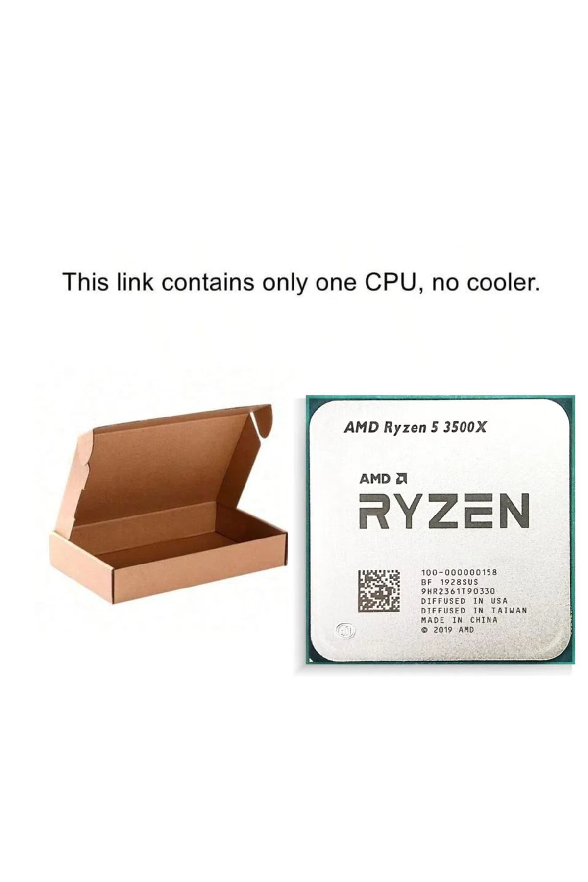 Choice-Amd Ryzen 5 R5 3500x 3.6ghz 6-core 6-thread Cpu Processor Socket Am4 5