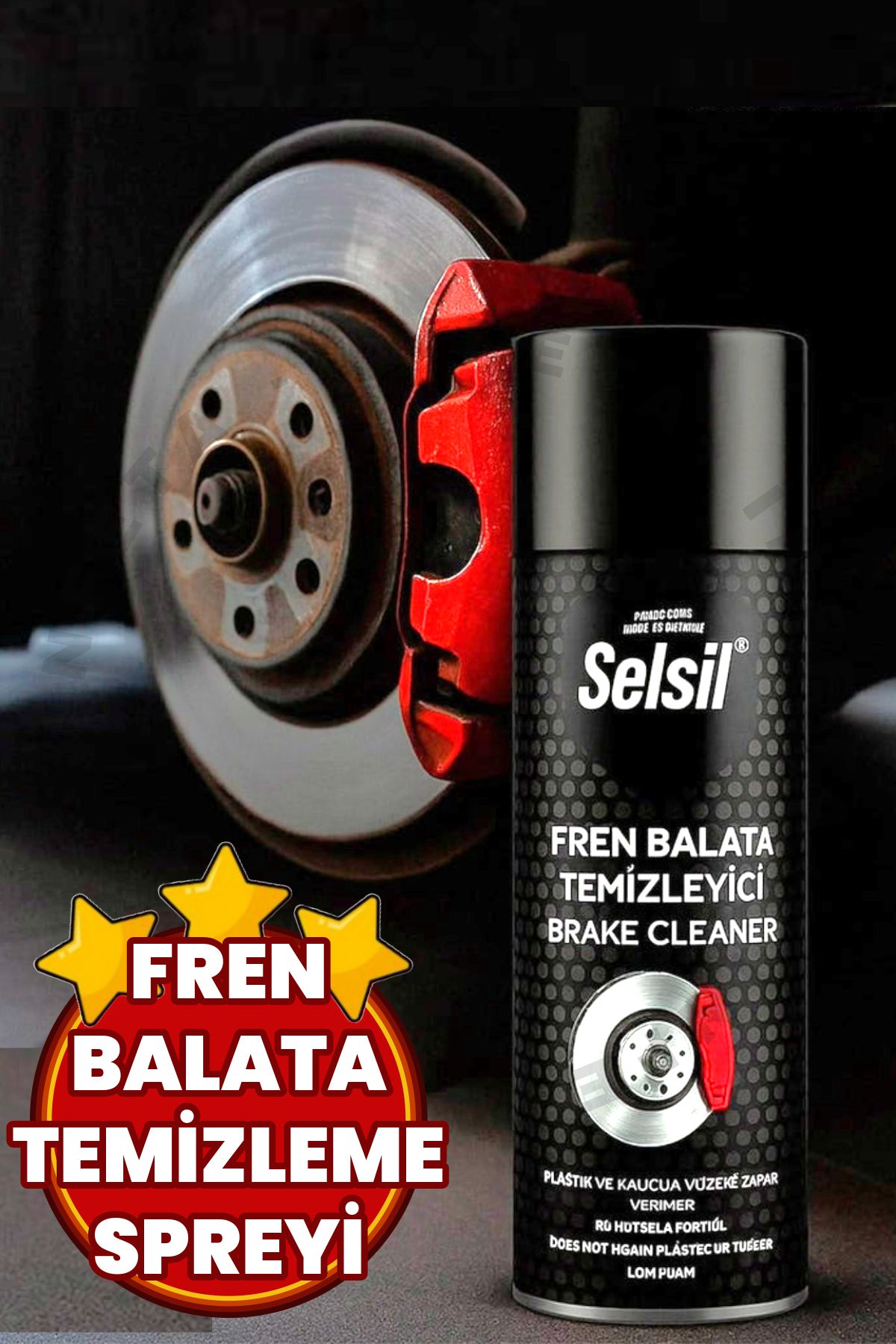İnfeta Araç Fren Balata Temizleme Spreyi Çelik kutu 500 ml