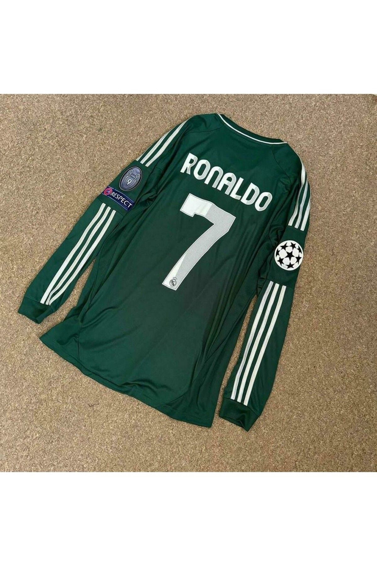 Atlas Global Real Madrid 2012/13 Sezonu C.Ronaldo Uzun Kol Deplasman Nostalji Forması