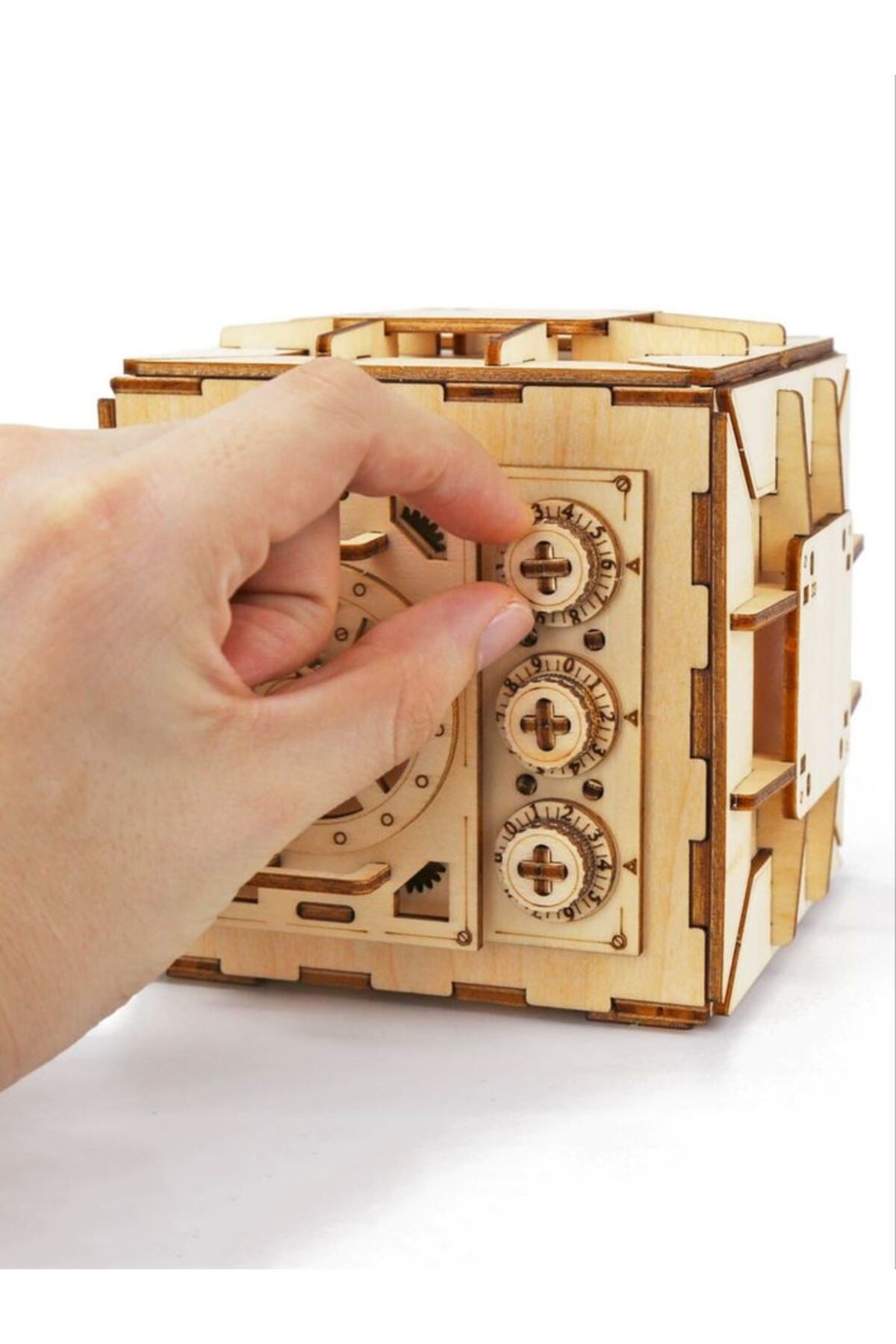 Choice-3D Wooden Puzzle DIY Locker Puzzle Box with Combination Model Kit for Adults and Kids to Build M... 8