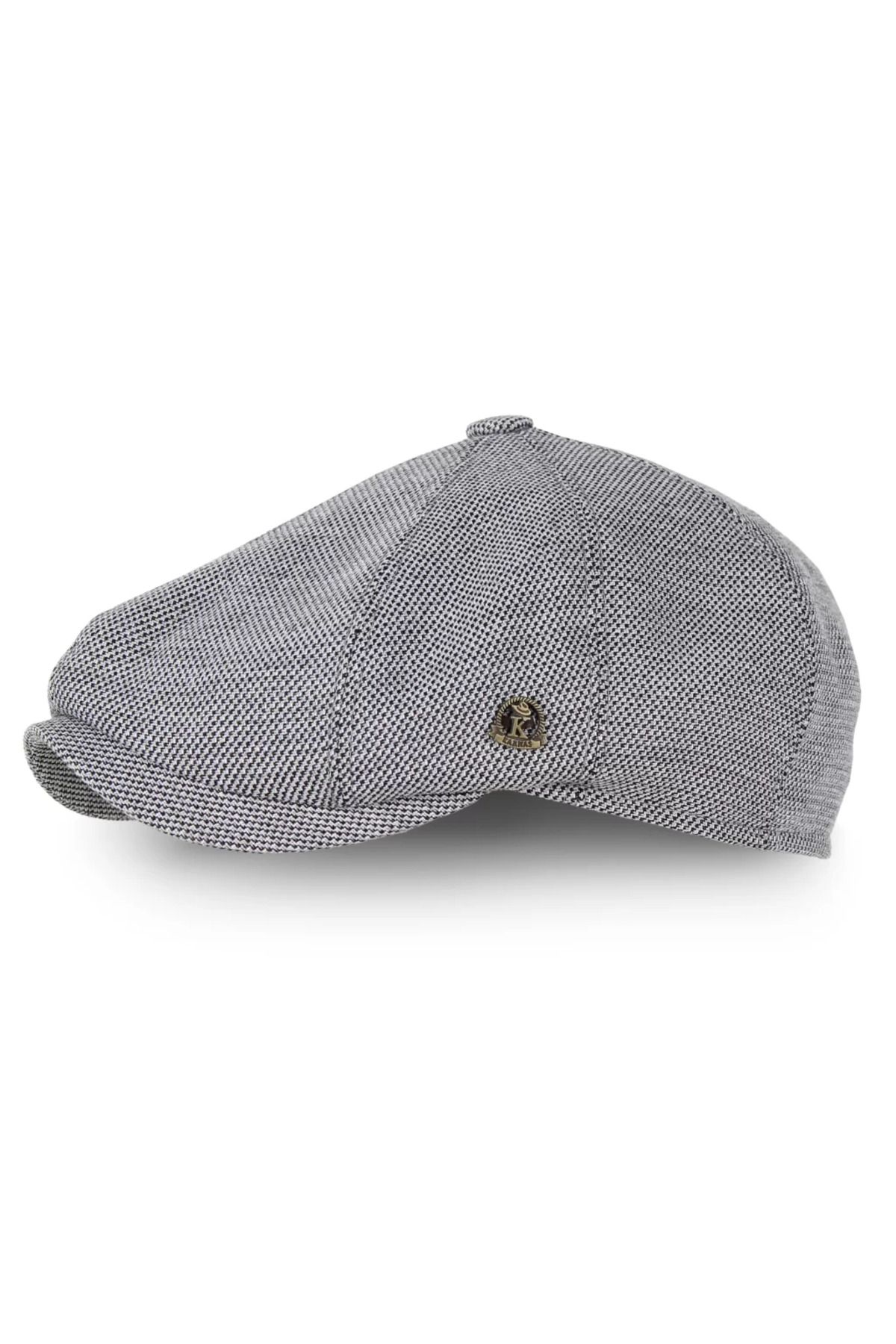 KAMBO WEAR İtalyan Tarzı Erkek Kasket - Şık Keten Kumaş Ve Hafif Yapı İle Yazlık Model