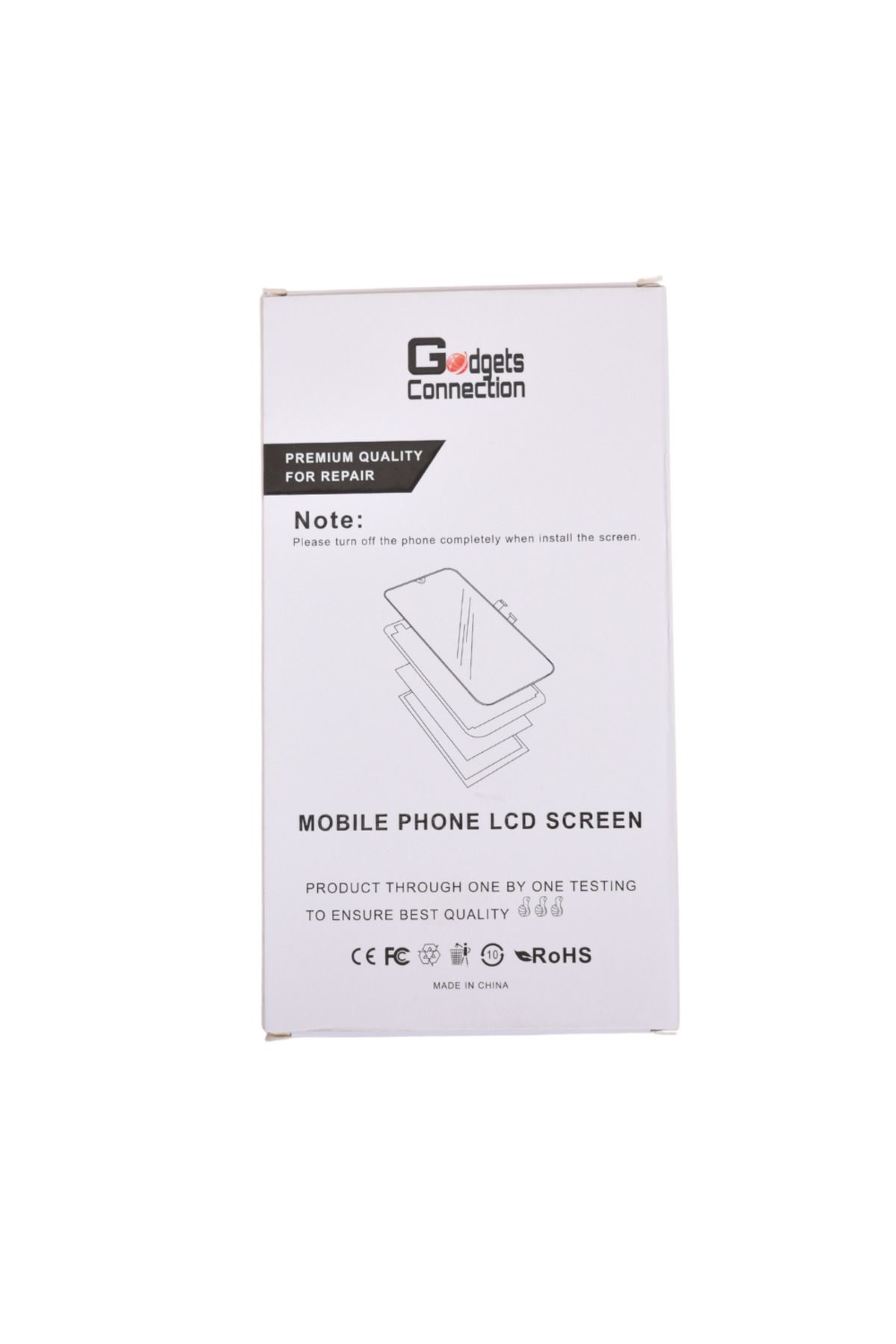 Gadgets Connection-شاشة LCD لهاتف itel A50 باللون الأسود 5