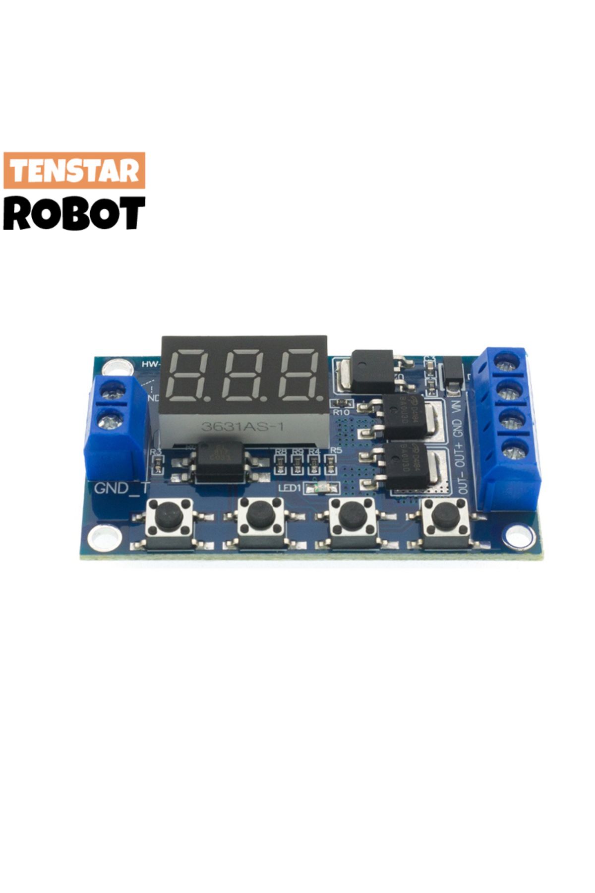 Choice-DC 12V 24V Dual MOS LED Digital Time Delay Relay Trigger Cycle Timer Delay Switch Circuit Board T... 4