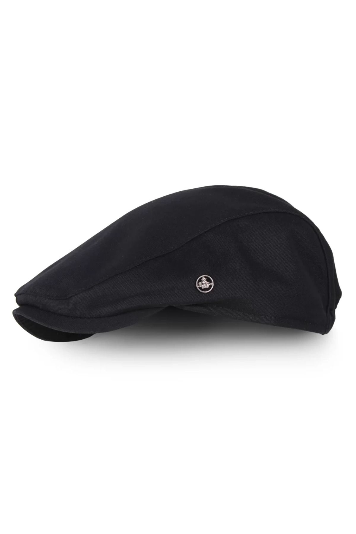 KAMBO WEAR İngiliz Tarzı Erkek Kasket Şapka - Lastikli Bedensiz Kesim, Dayanıklı Kumaş, Klasik Model, Desenli İ