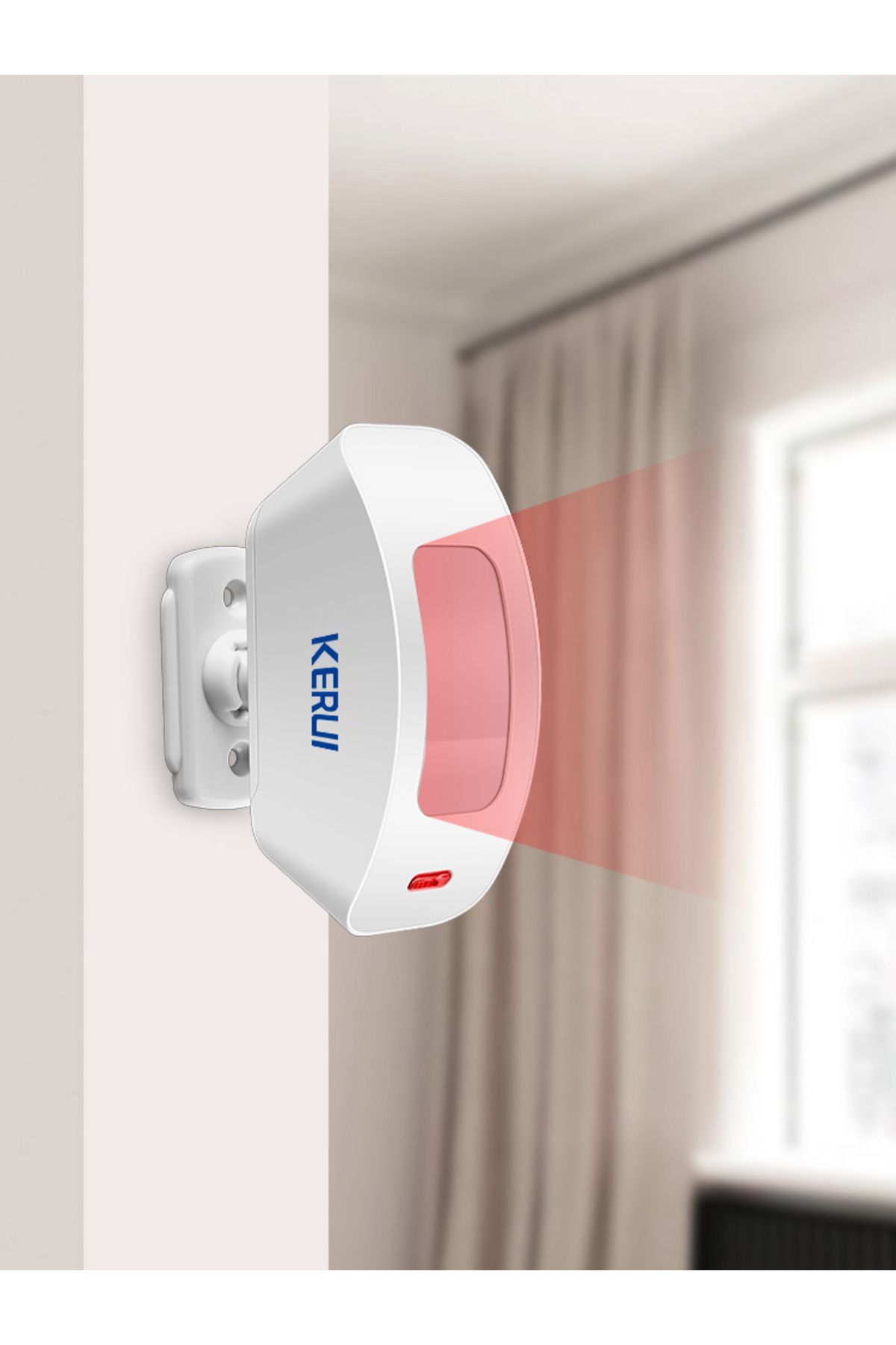 Kerui-P817 Wireless Infrared Detector Curtain Sensor PIR Detector Burglar Alarm System Detector s... 4
