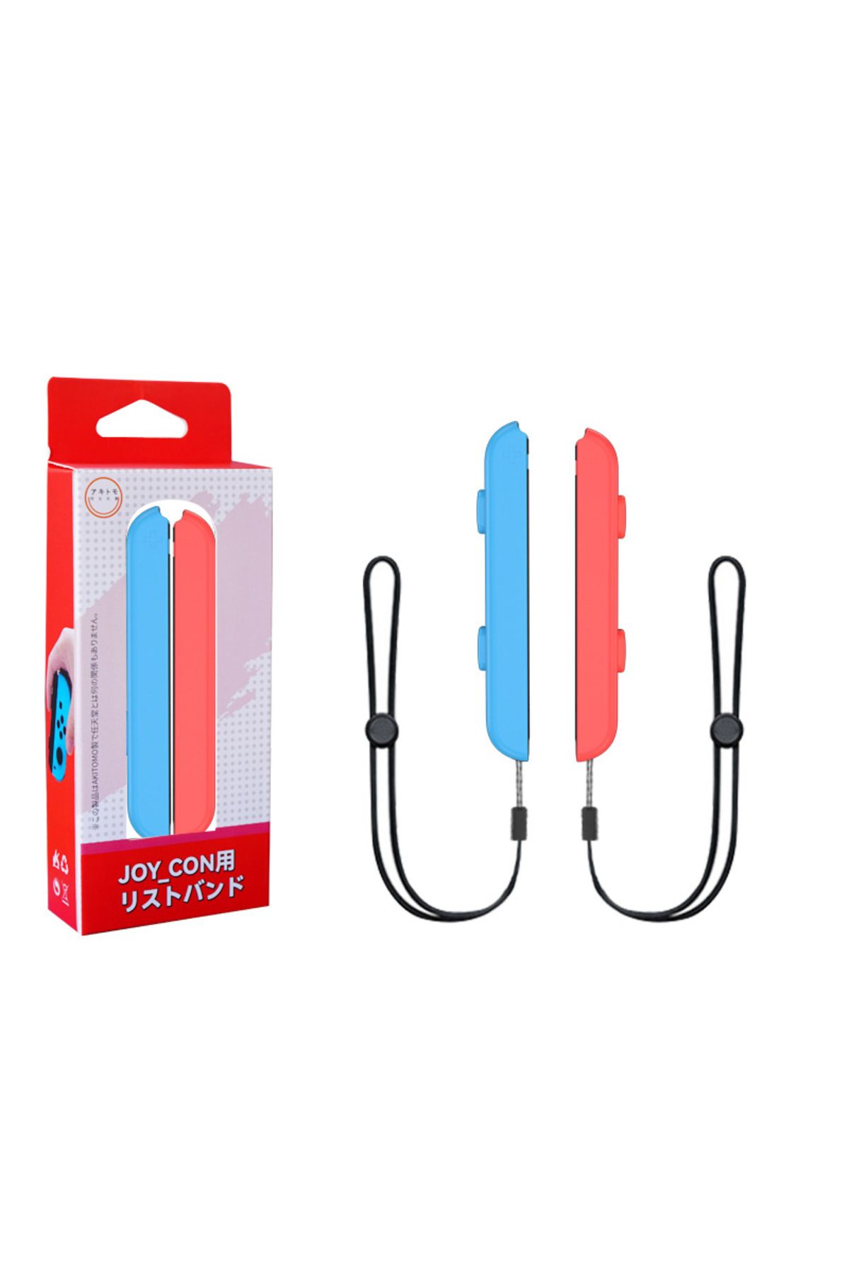 Choice-Red Blue JoyCon Switch Strap for Switch Joy-Con Controller Joystick Wrist Strap Anti Lost Switch Gri 1