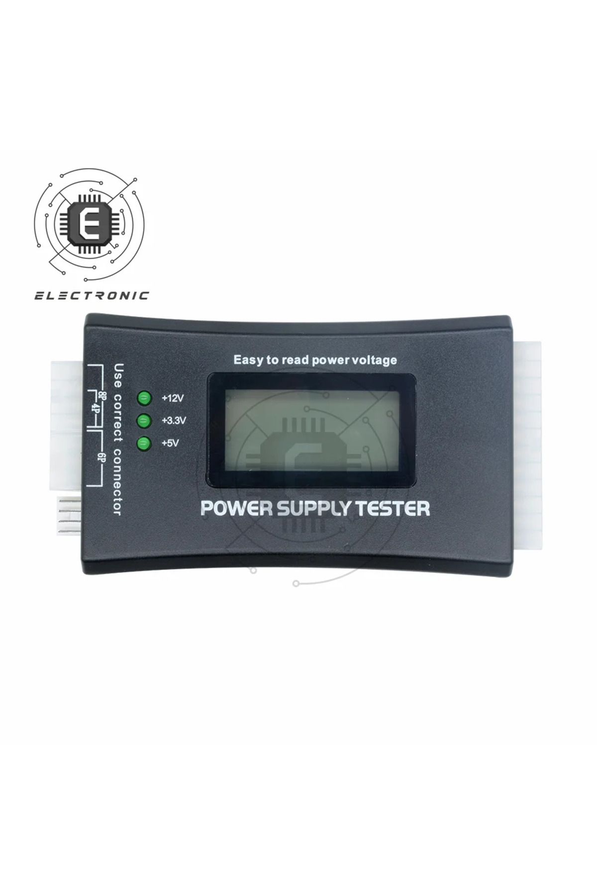 Choice-Multi-Function PSU Tester with LCD Screen - 20/24-Pin ATX, BTX, ITX, SATA HDD Power Supply & Powe... 2