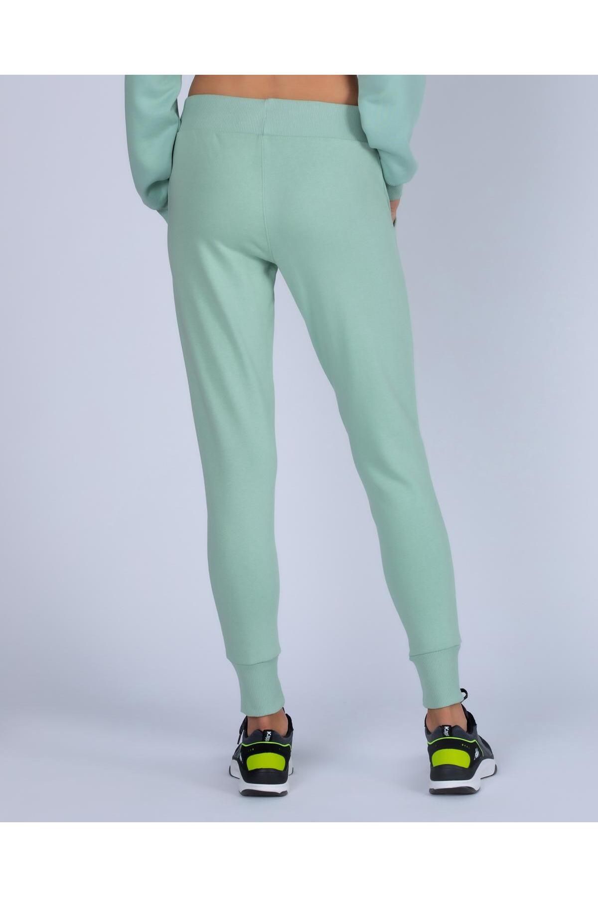 Kappa-Logo Zalia Pantaloni de sport verzi Skin Fit pentru femei 4