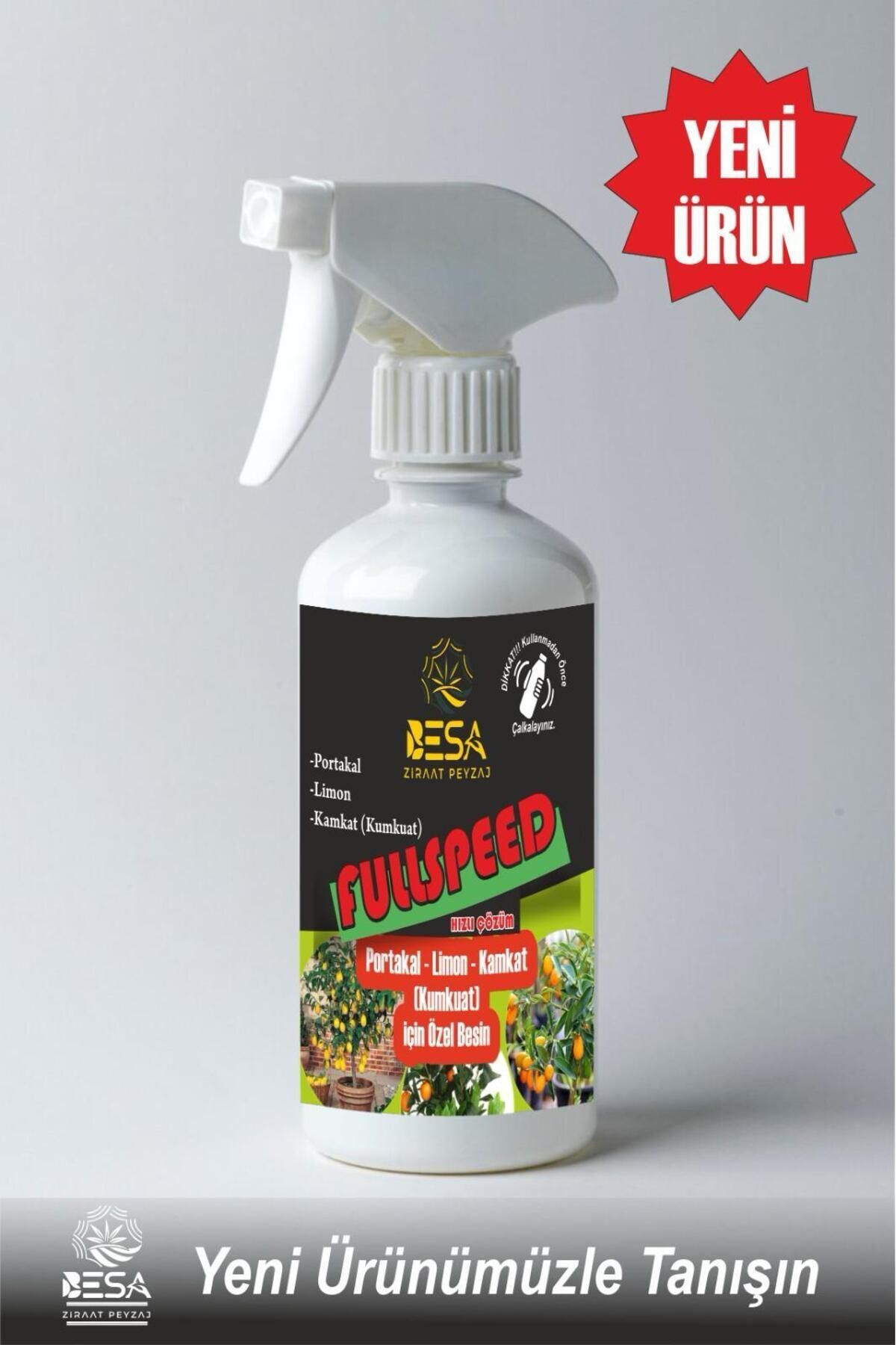 besa ziraat peyzaj Portakal-Limon-Kamkat(Kumkuat) için Özel Besin 500 ml Hazır Sprey Çiçek Şımartan - Çoşturan