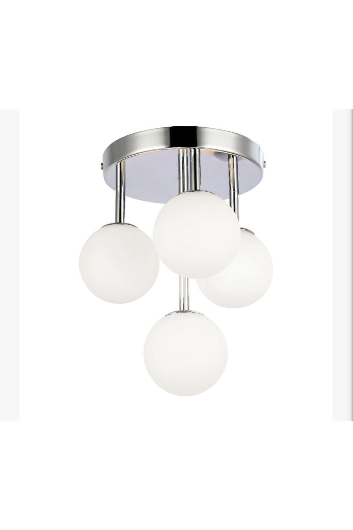 demet habek mylights MYLİGHTS LED AVİZE modern spor PLOFONYER TAVAN OPAL AVİZE krom KAPLAMA